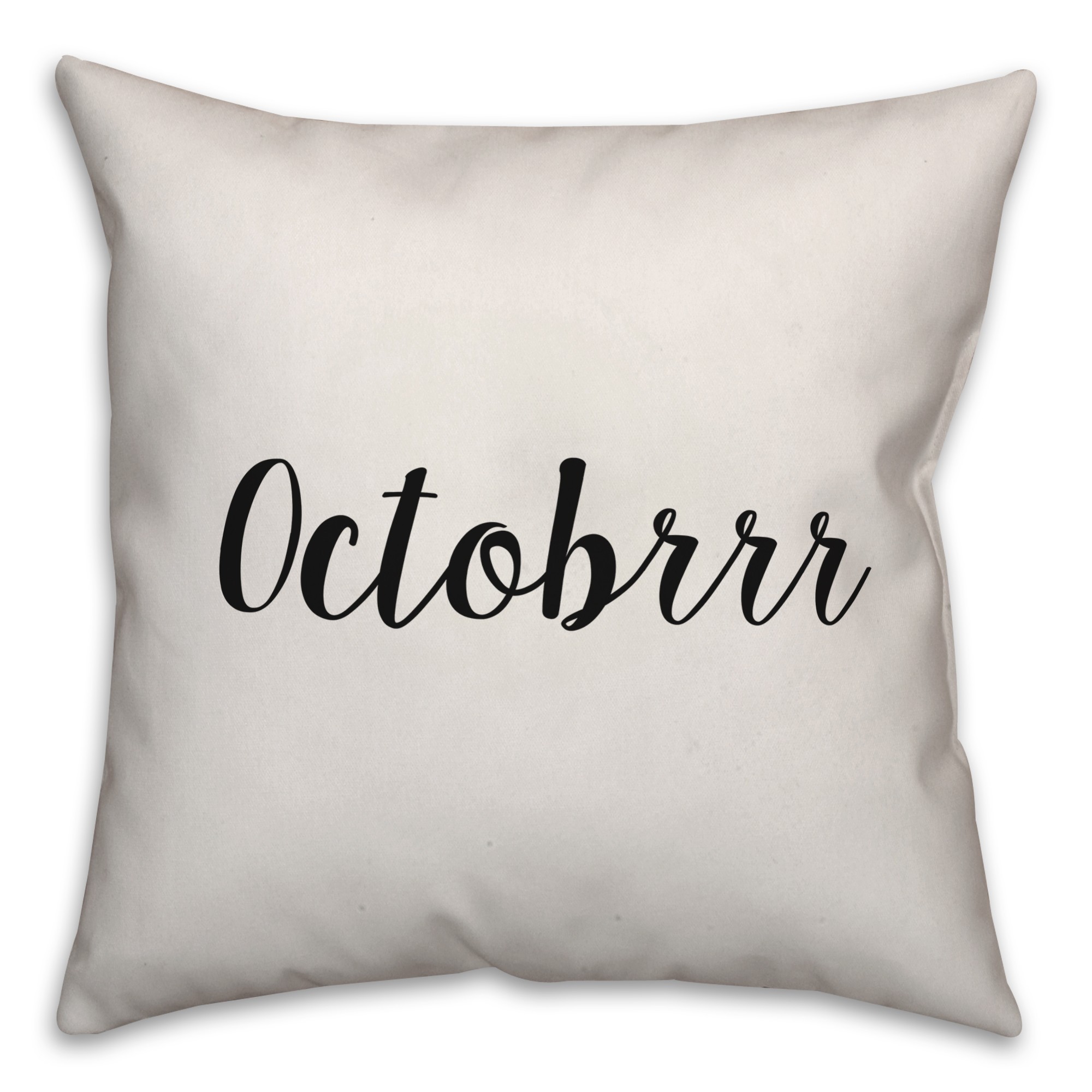 Octobrrr Pillow