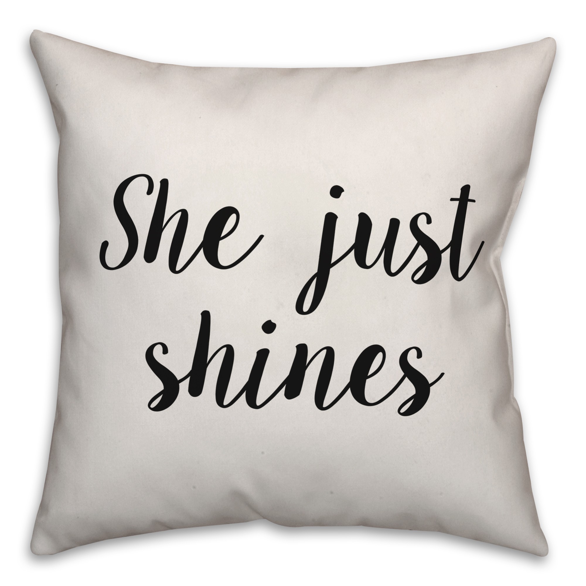 She Just Shines Pillow Cover