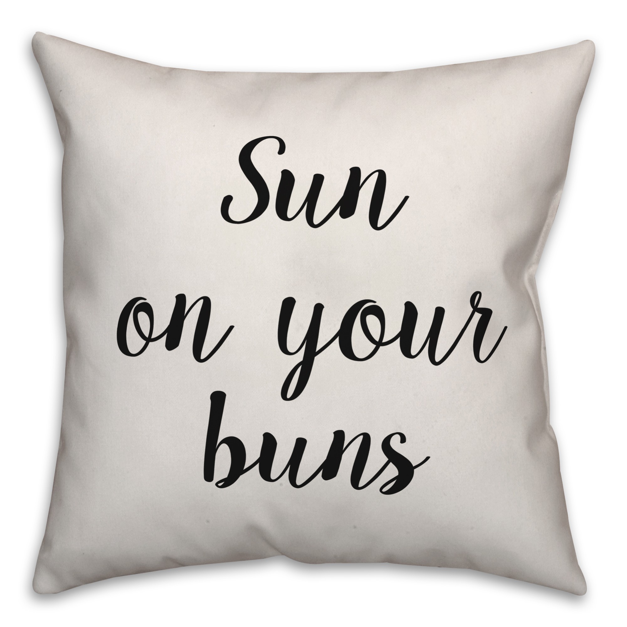 Sun On Your Buns Pillow