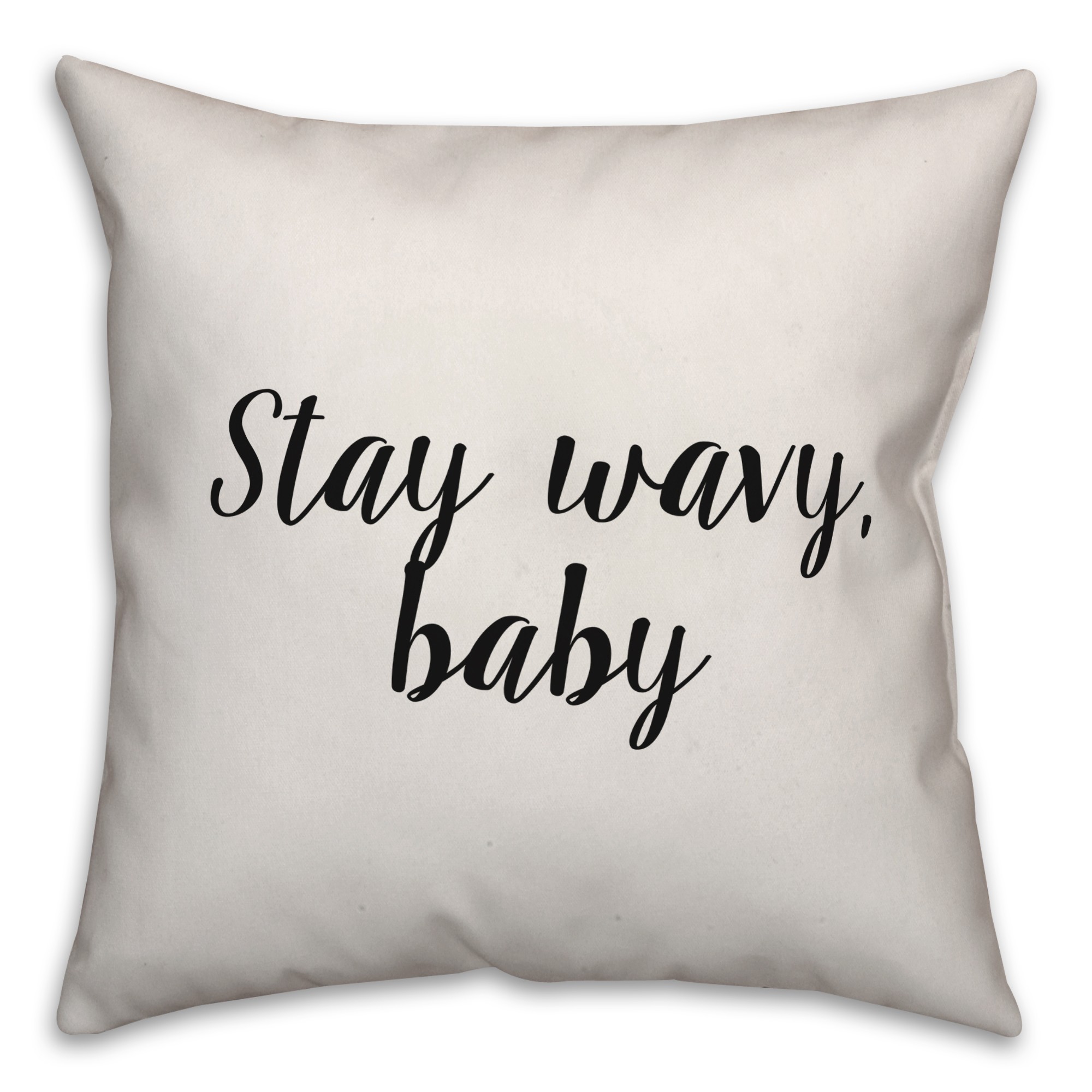 Stay Wavy, Baby Pillow