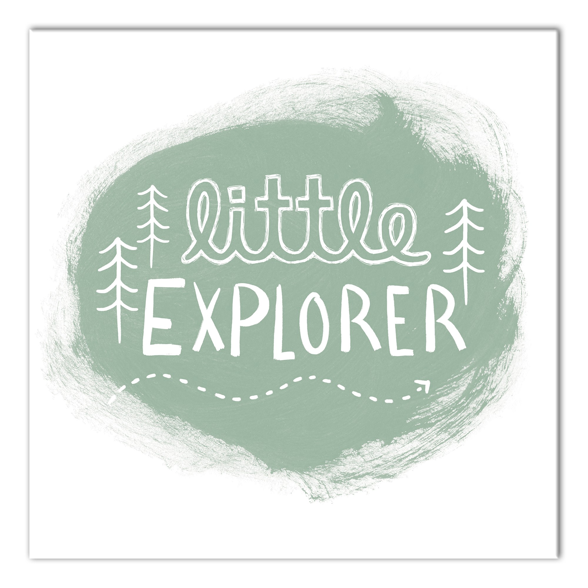 Little Explorer 12x12 Canvas Wall Art