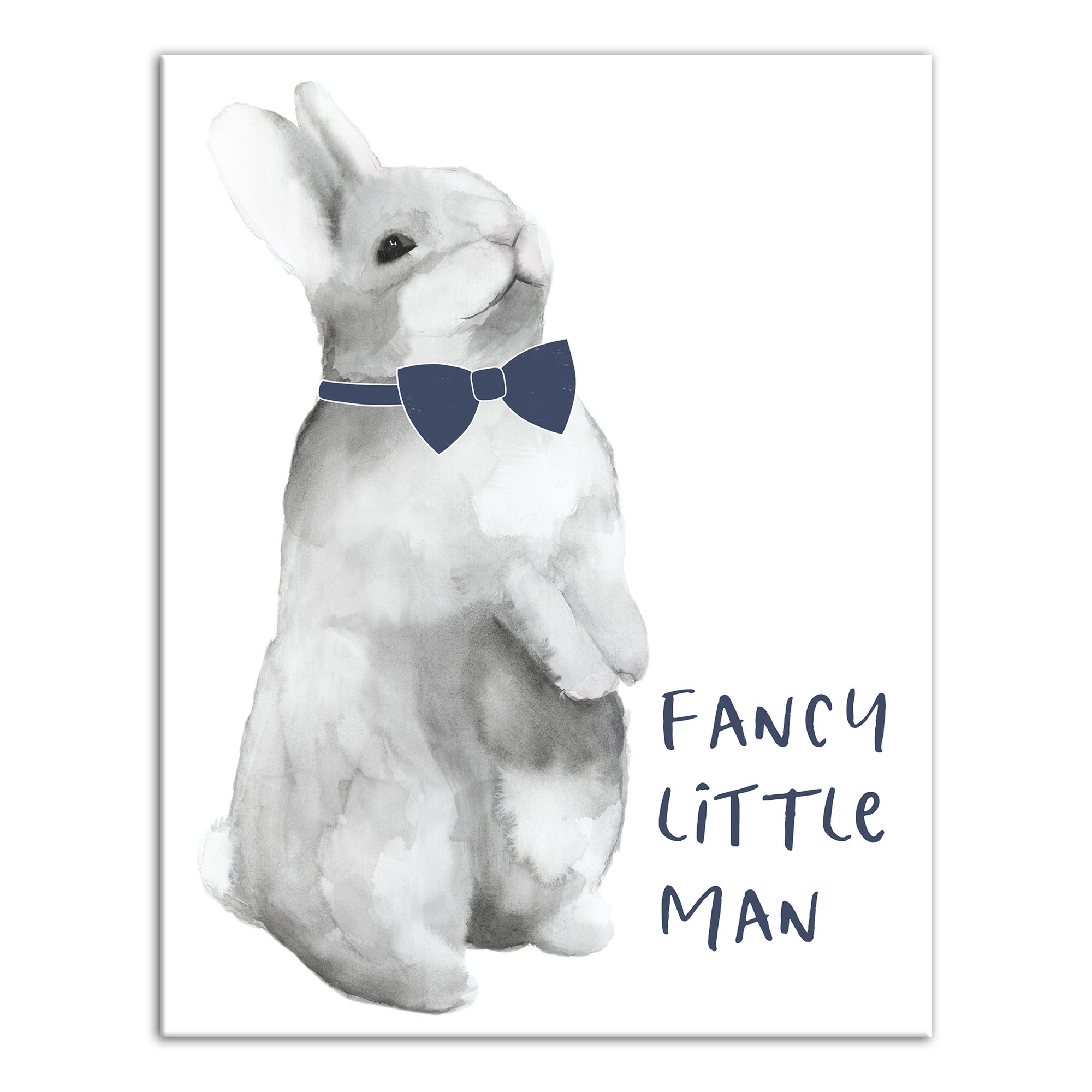 Fancy Little Man 11x14 Canvas Wall Art