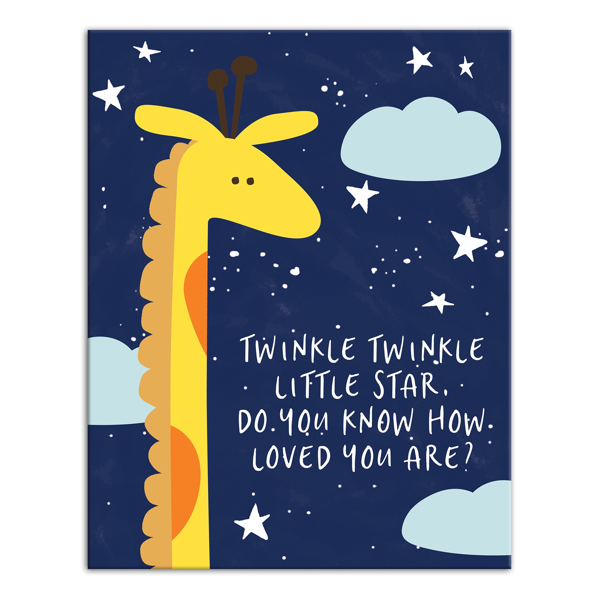 Twinkle Twinkle Little Star 11x14 Canvas Wall Art