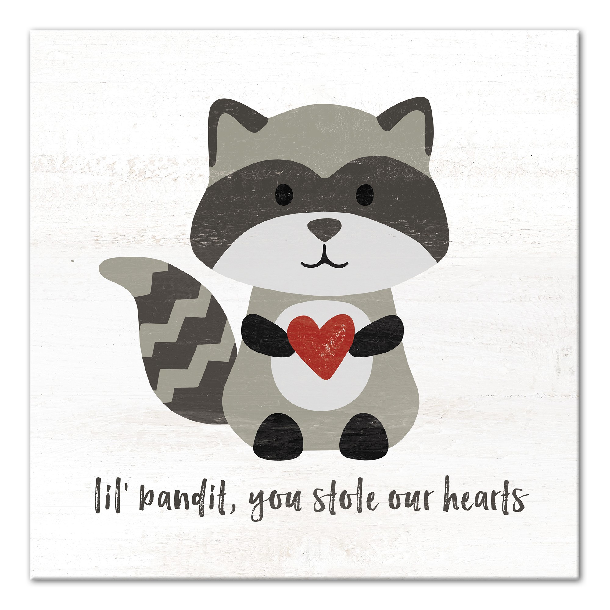 You Stole Our Hearts 16x16 Canvas Wall Art