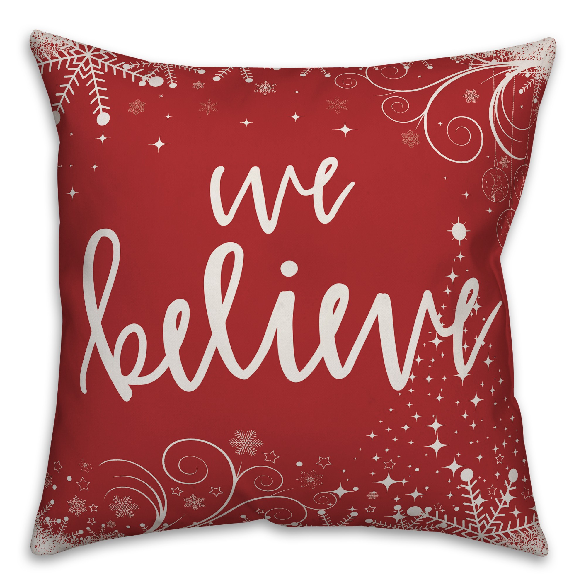 We Believe 18x18 Indoor / Outdoor Pillow