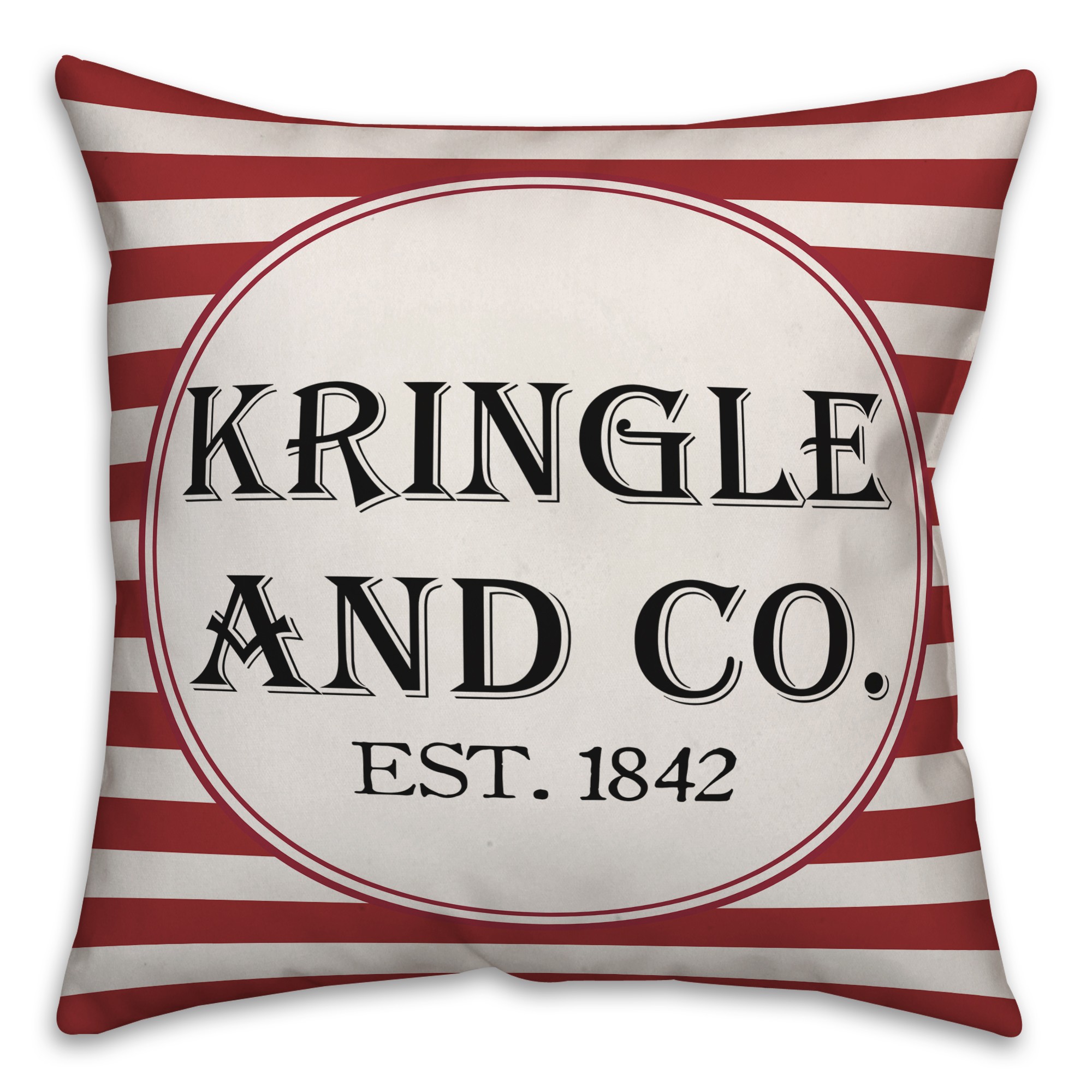 Kringle & Co. 18x18 Spun Poly Pillow