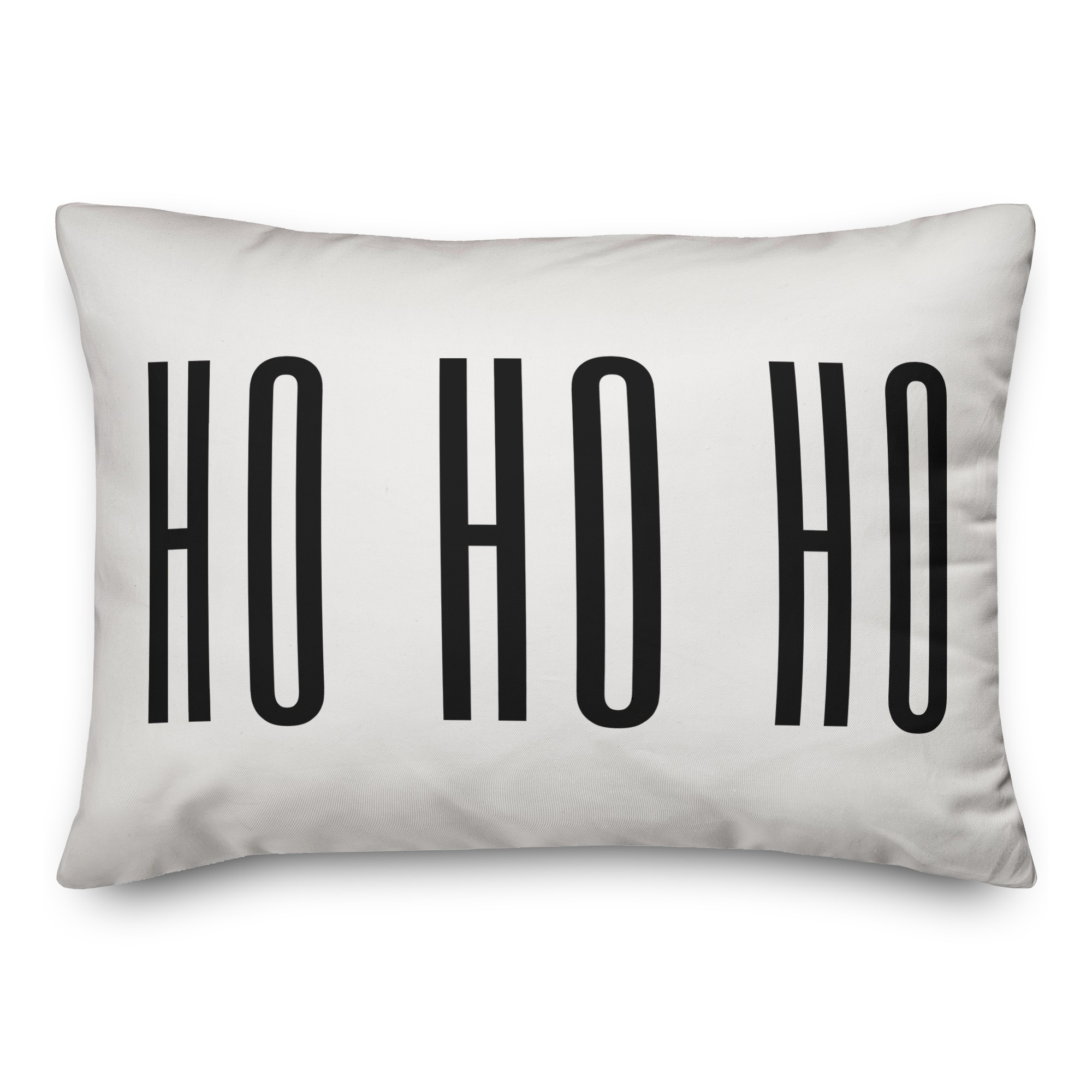 Ho Ho Ho 14x20 Spun Poly Pillow