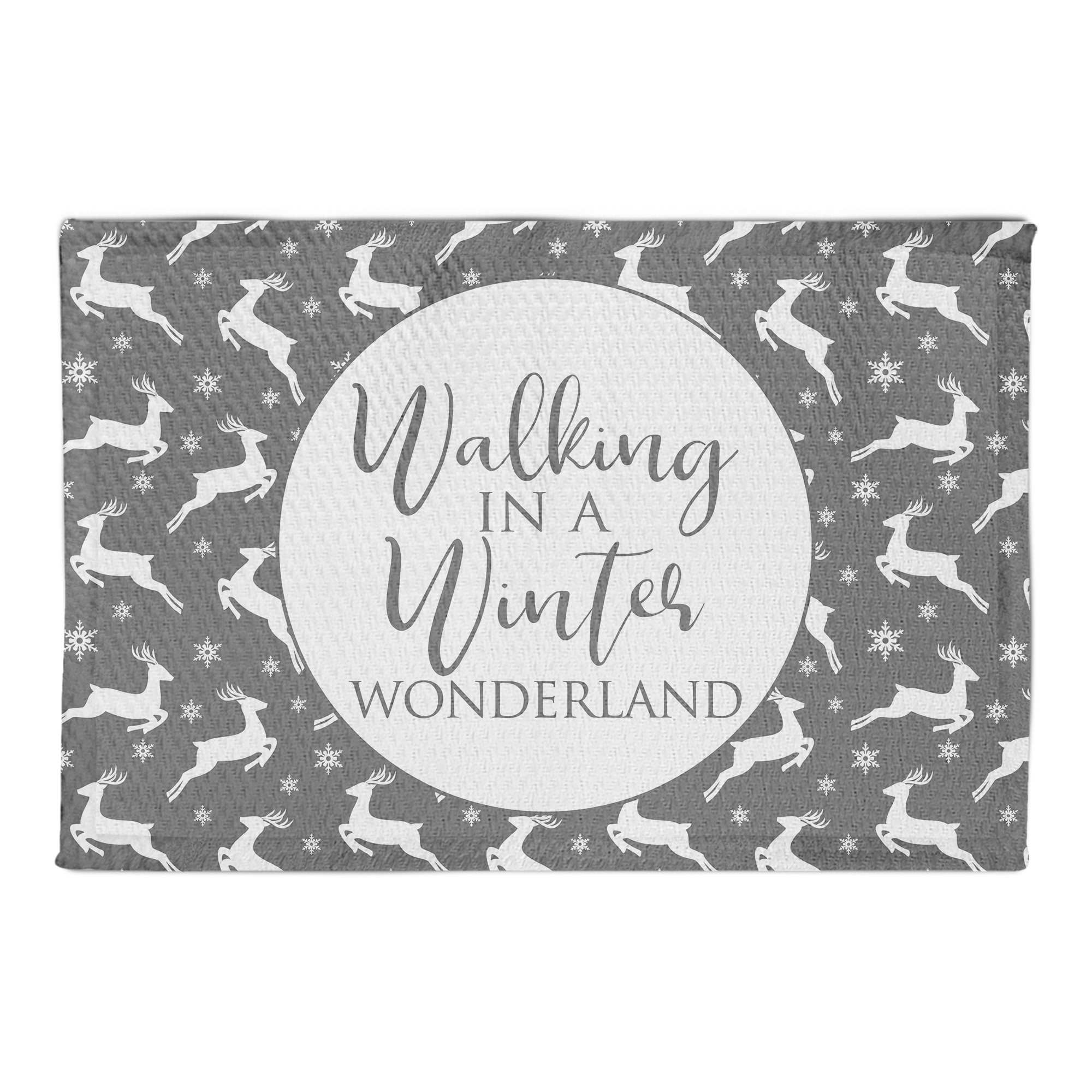 Walking in a Winter Wonderland 2x3 Area Rug