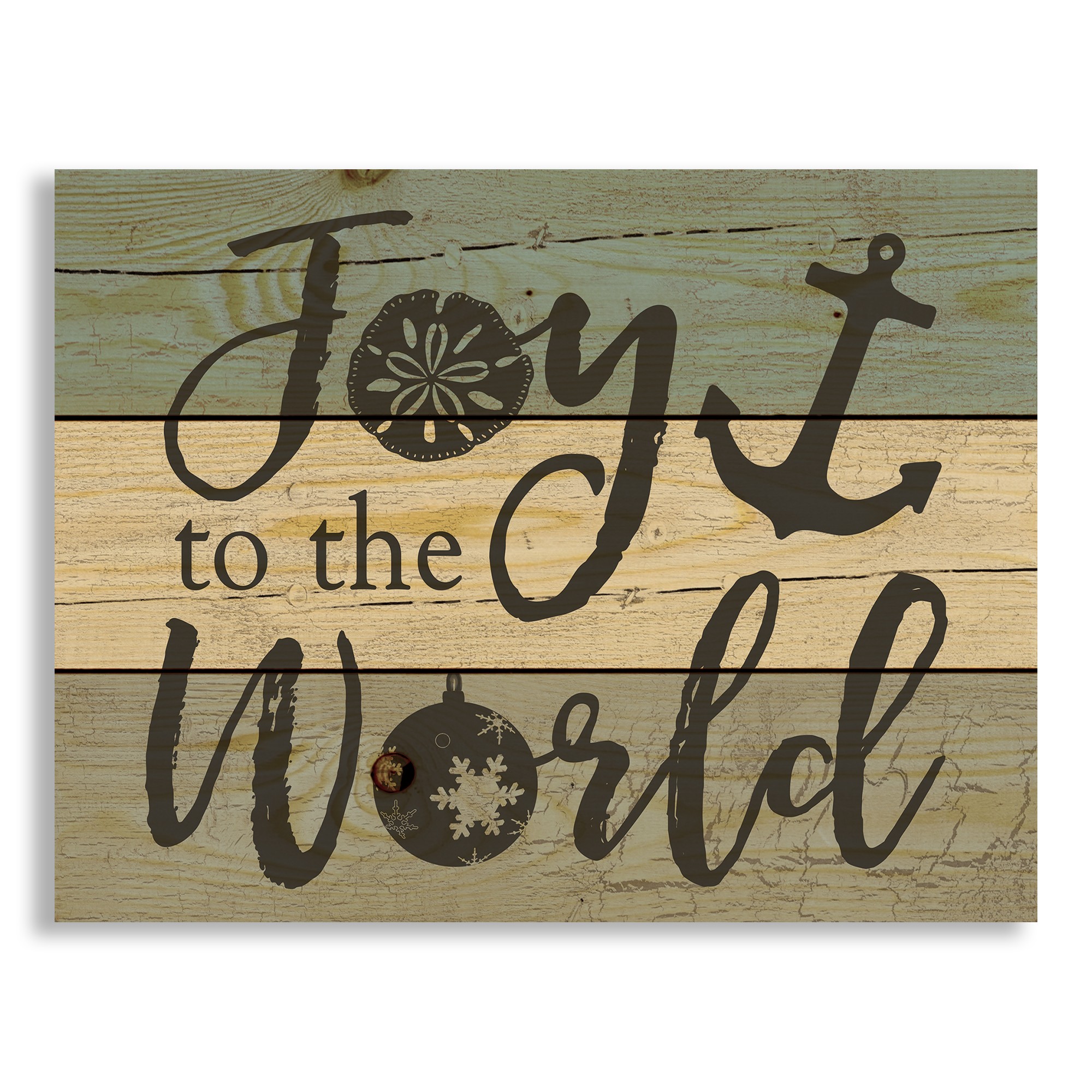 Joy to the World 14x10.5 Pallet Wood Art