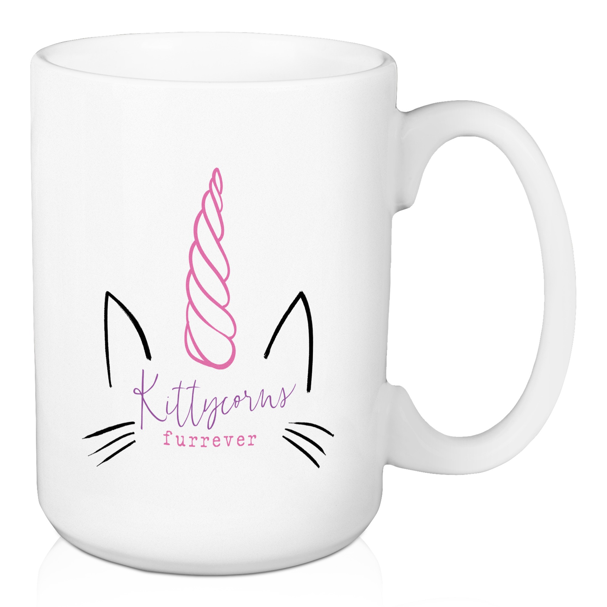 Kittycorns Furrever 15 oz Mug