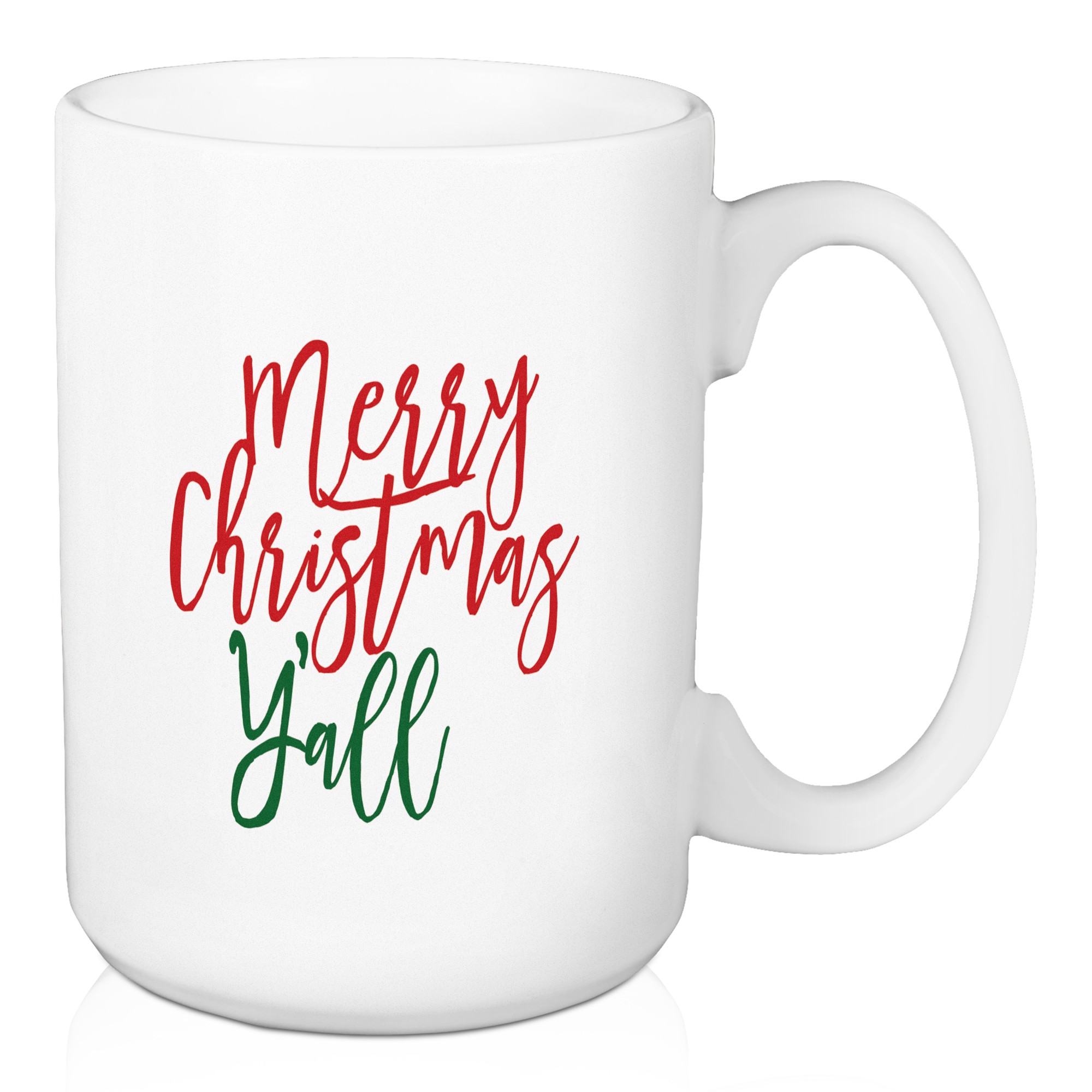 Merry Christmas Y'all 15 oz Mug