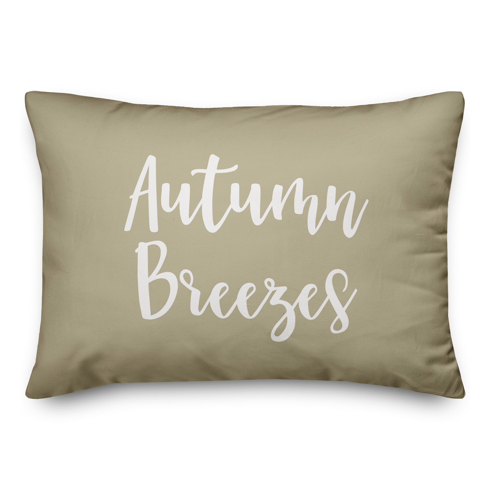 Autumn Breezes in Beige 14x20 Spun Poly Pillow