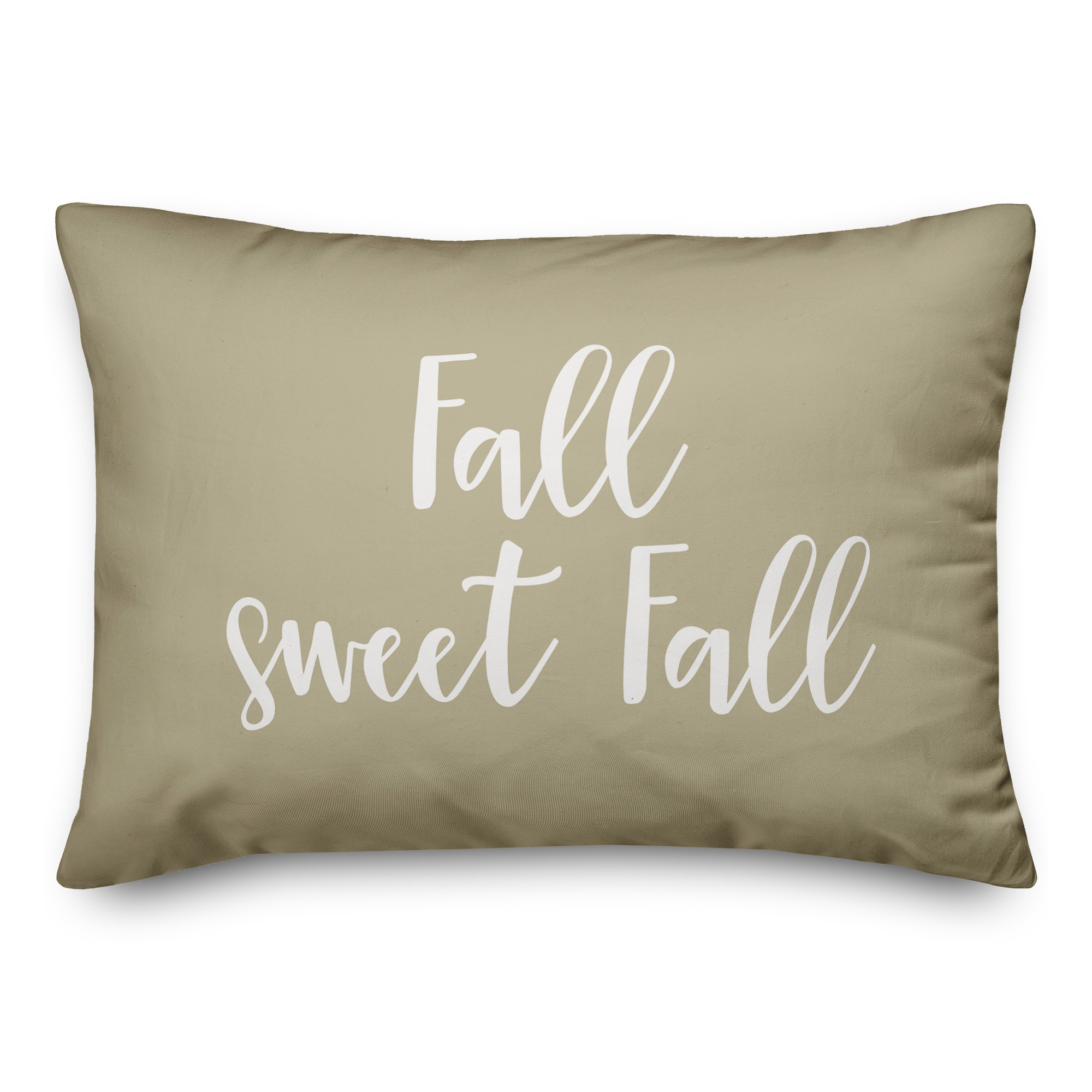 Fall Sweet Fall in Beige 14x20 Spun Poly Pillow