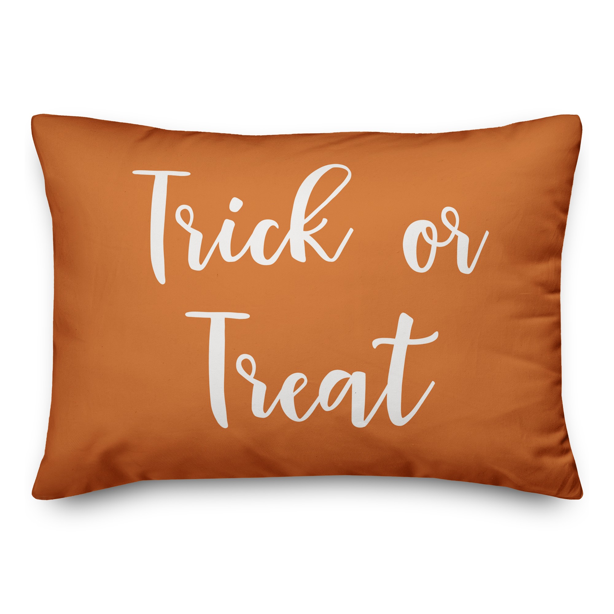 Trick Or Treat in Orange 14x20 Spun Poly Pillow