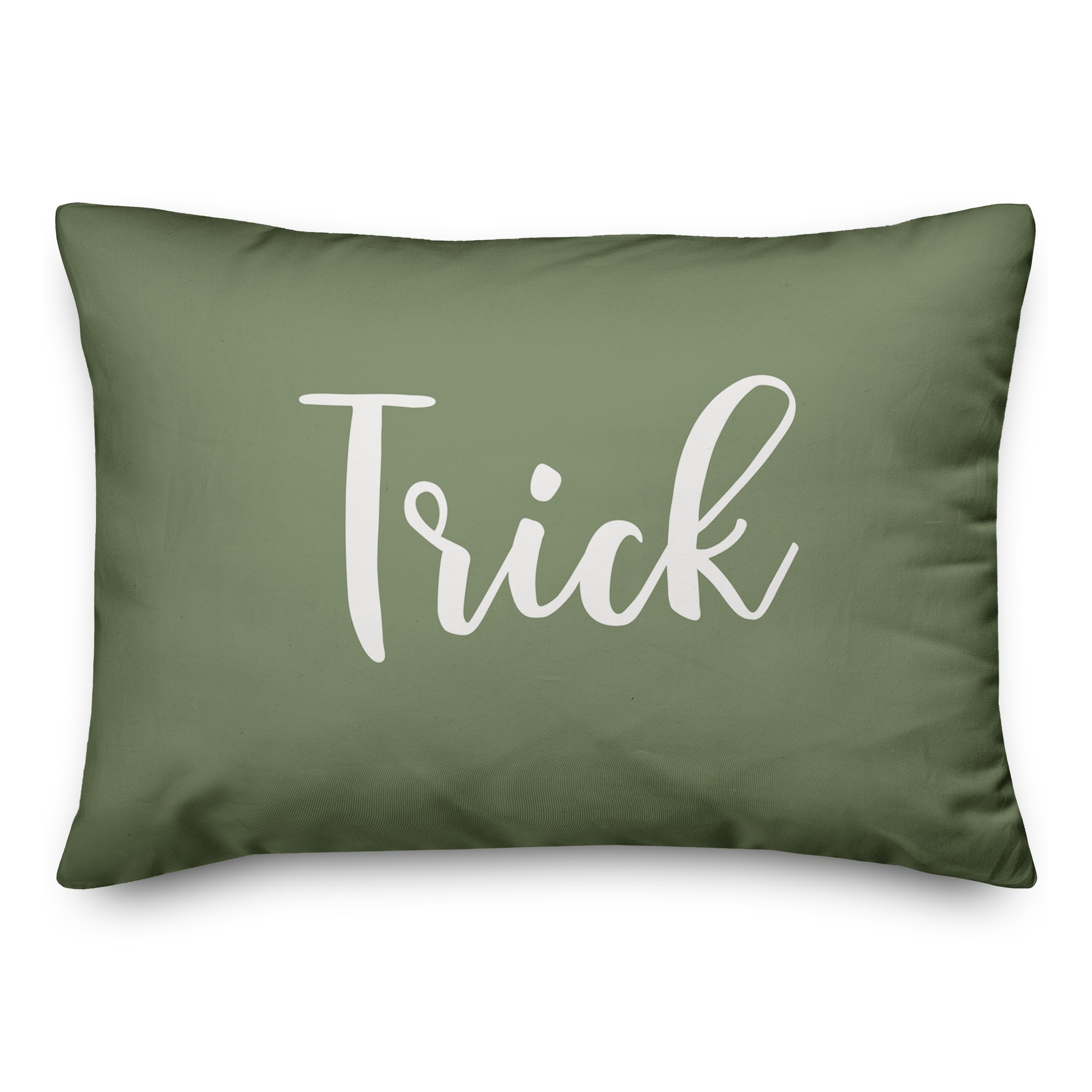 Trick in Green 14x20 Spun Poly Pillow