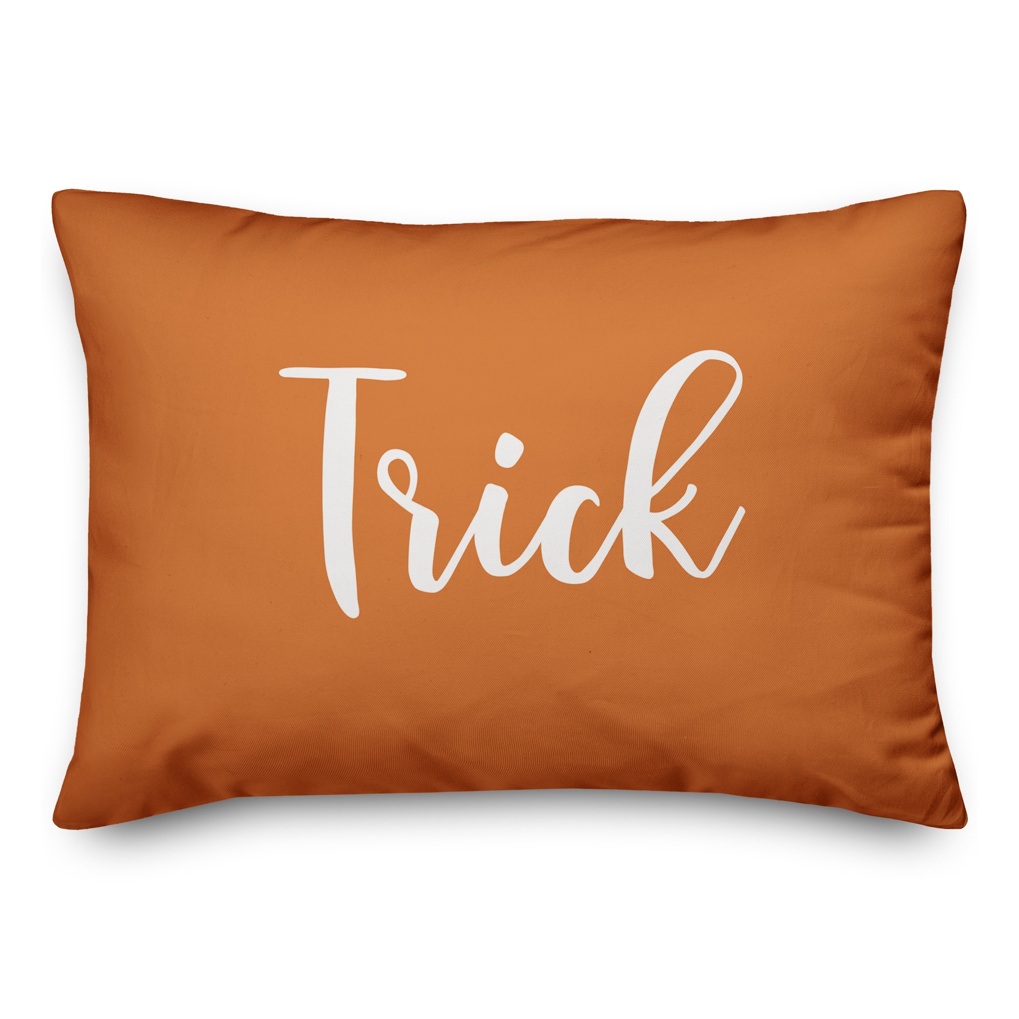 Trick in Orange 14x20 Spun Poly Pillow