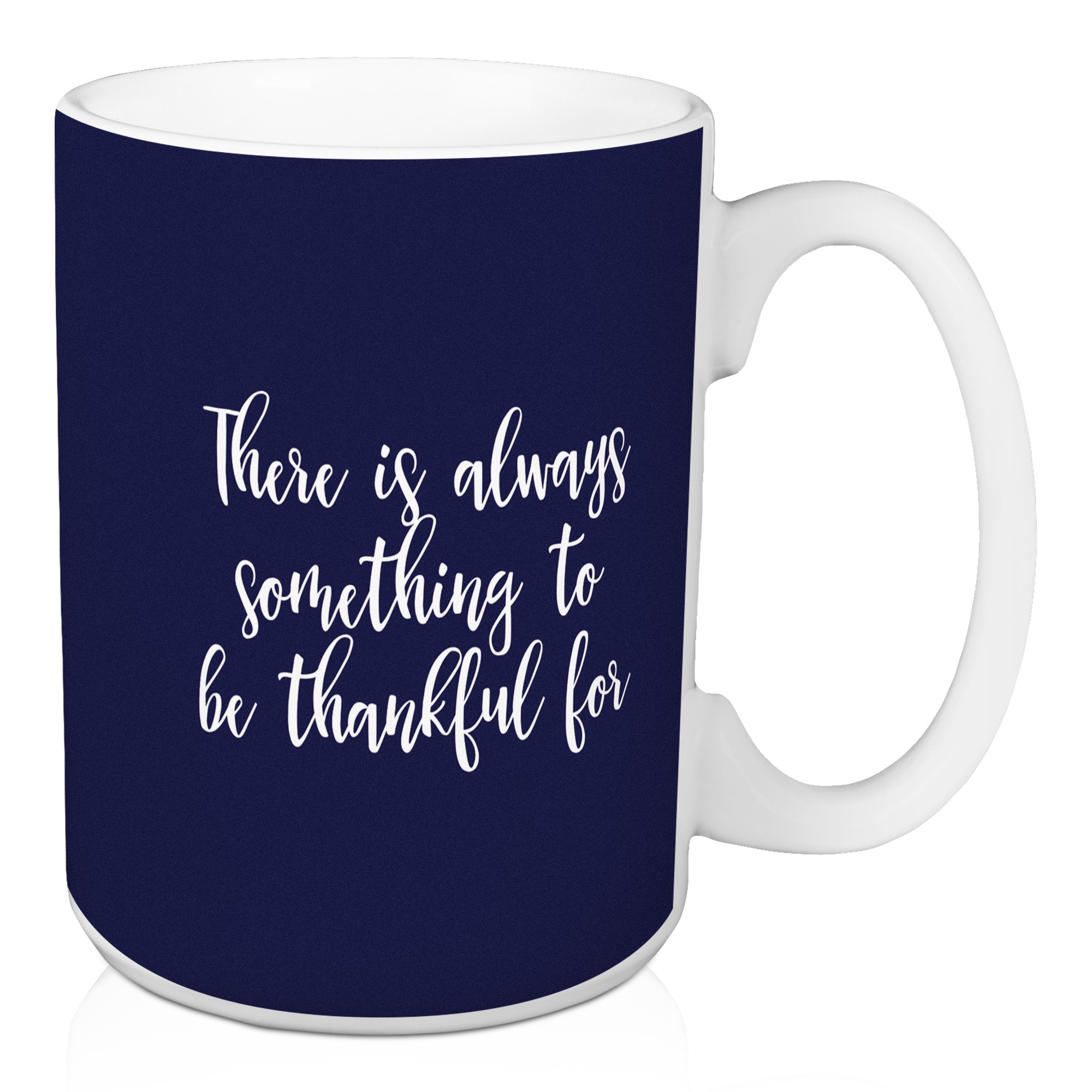 Snuggle Season in Navy 15 oz Mug