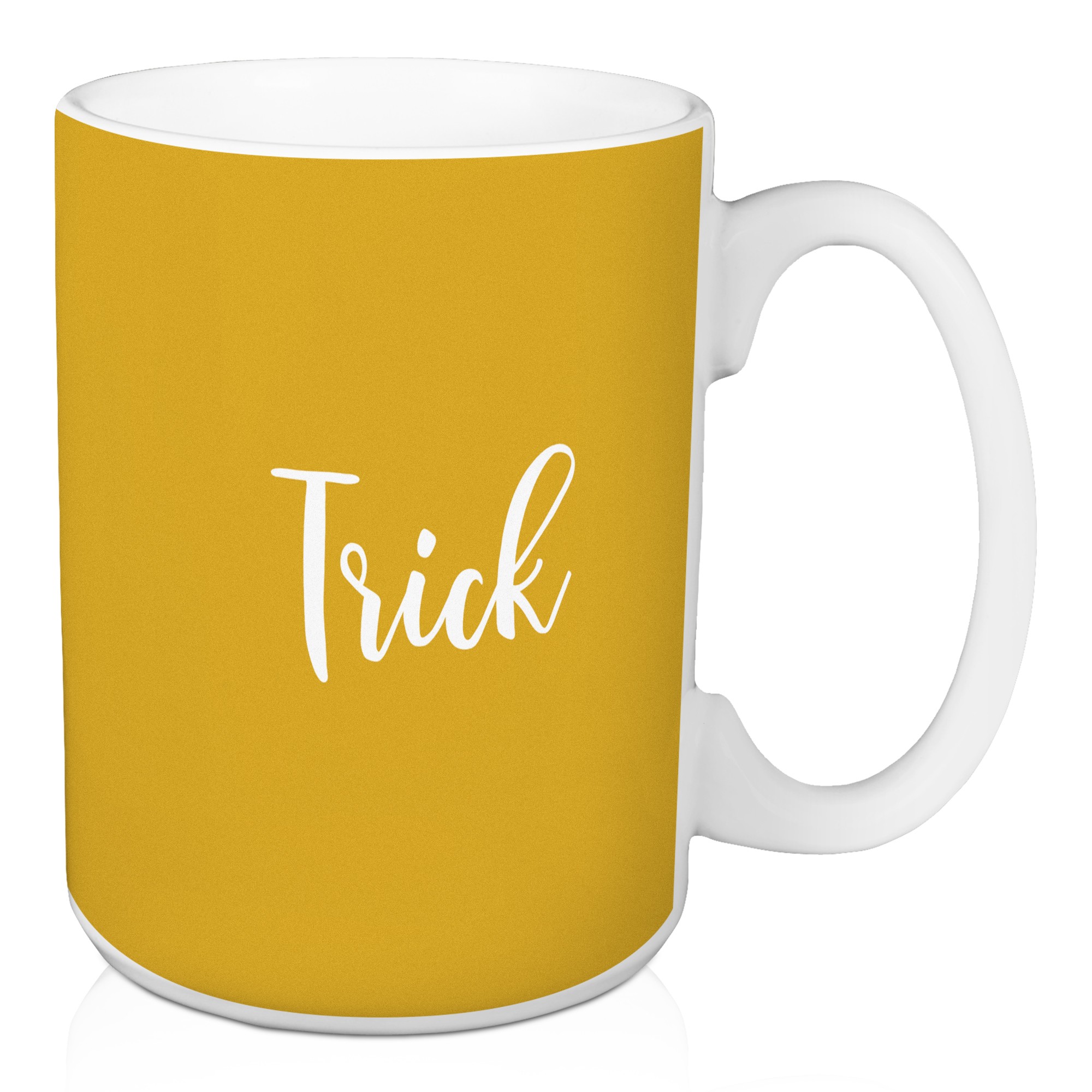 Trick in Mustard 15 oz Mug