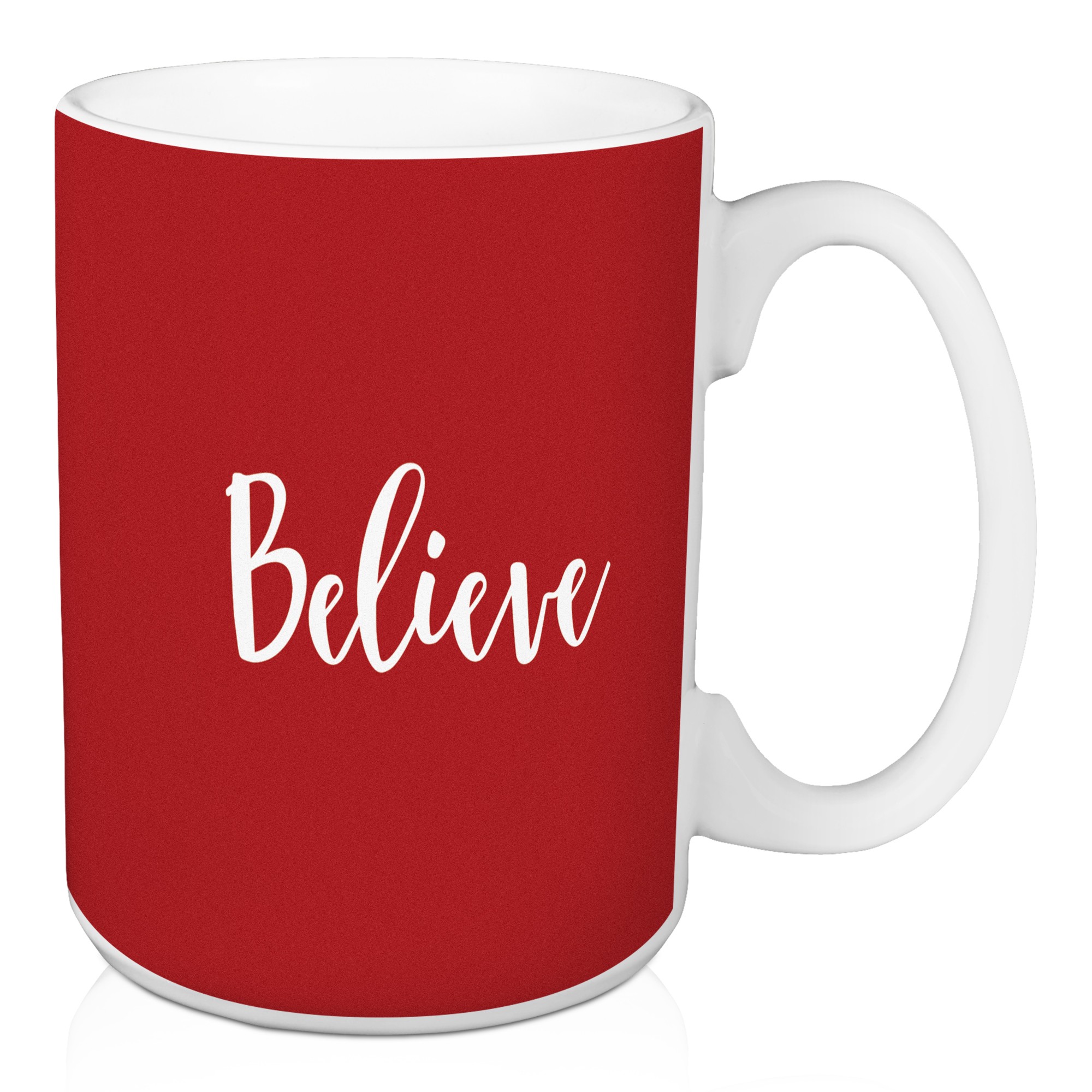Believe in Red 15 oz Mug