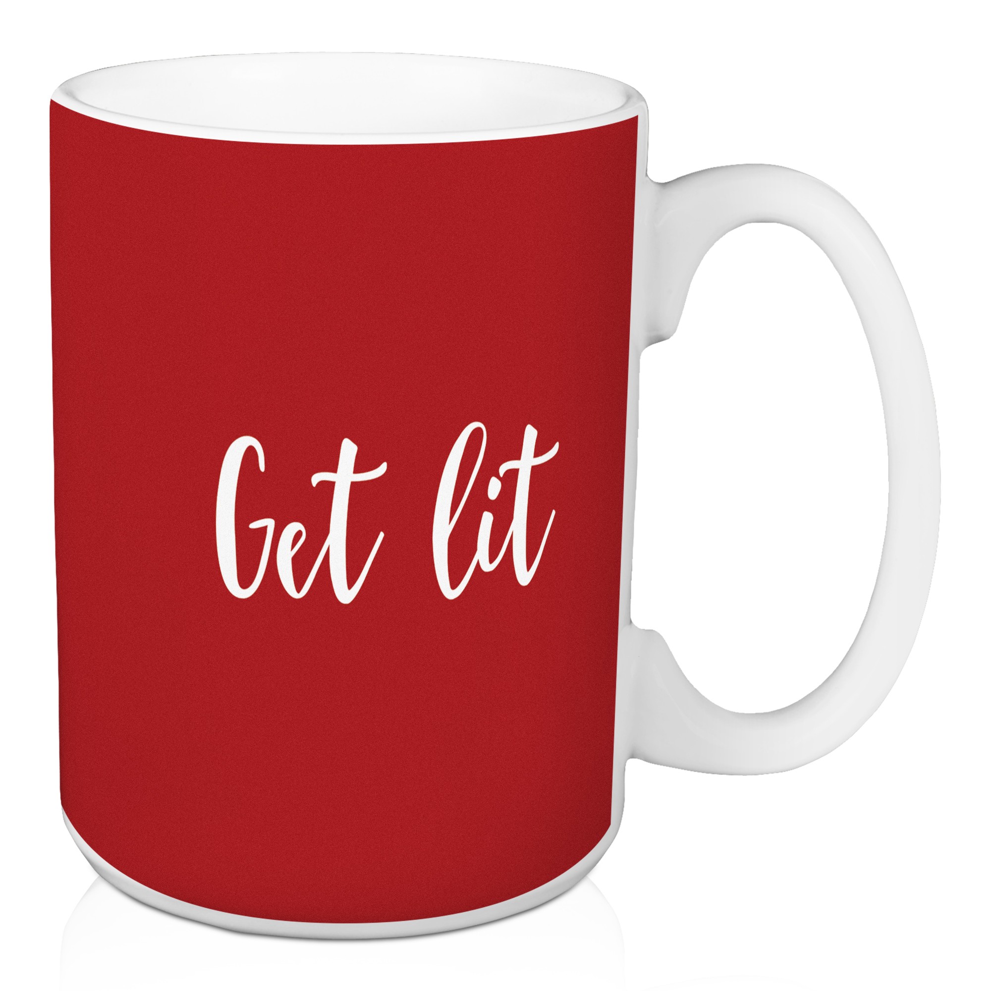 Get Lit in Red 15 oz Mug