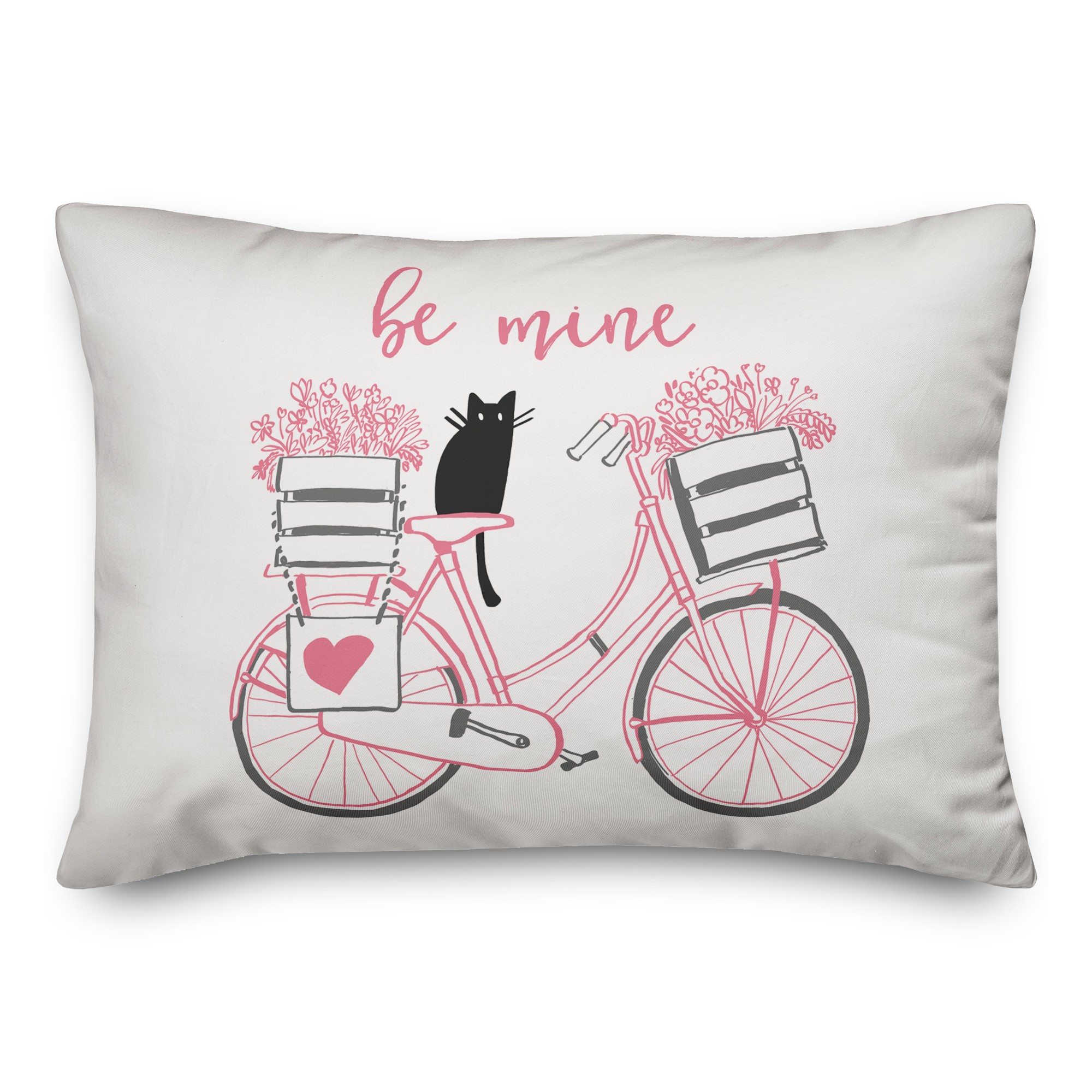 Be Mine 14x20 Spun Poly Pillow