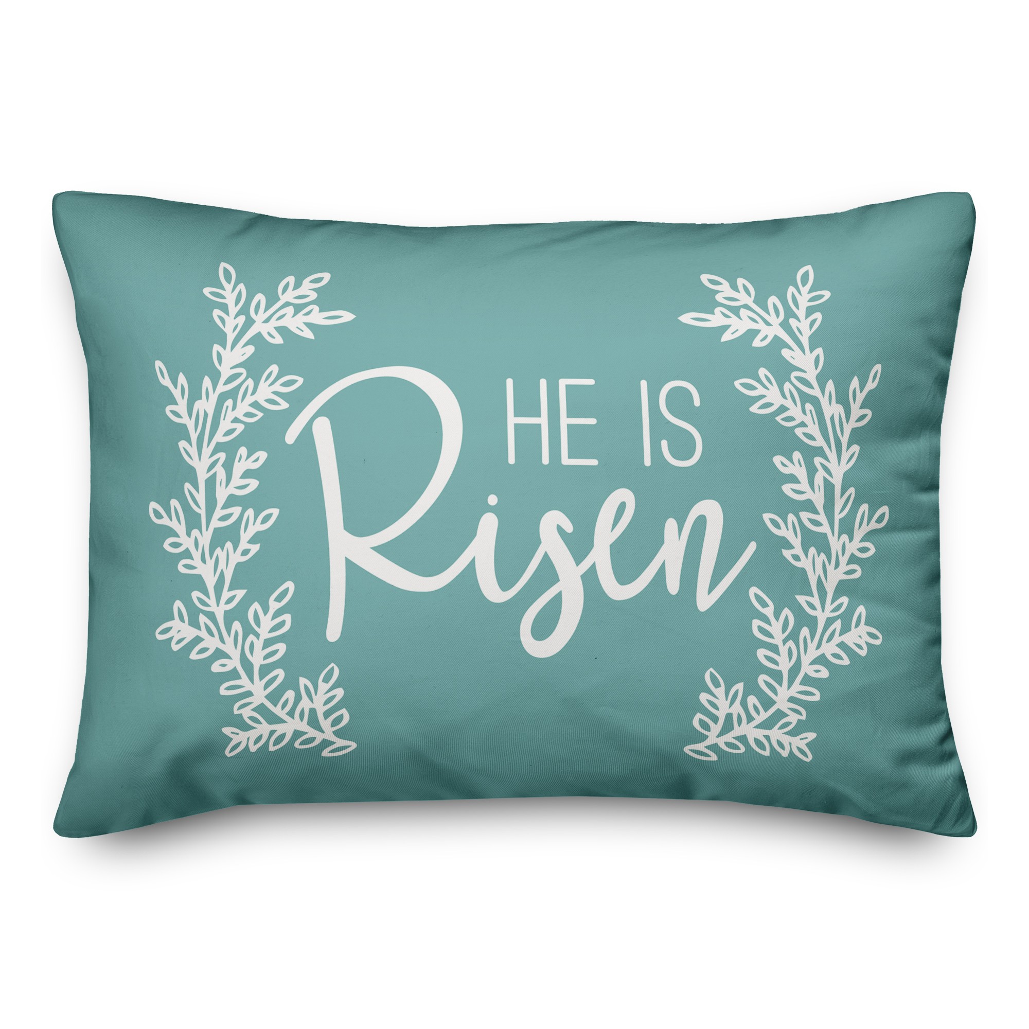 He is Risen 14x20 Spun Poly Pillow
