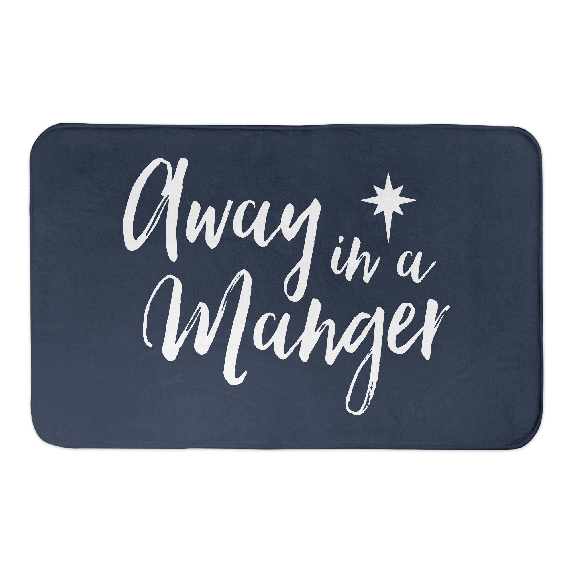 Away in a Manger 34x21 Bath Mat