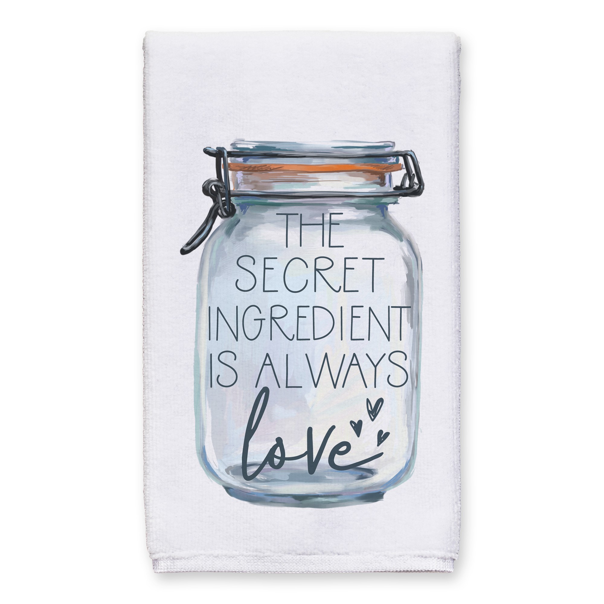 The Secret Ingredient is Love Buffalo Check Textiles Collection