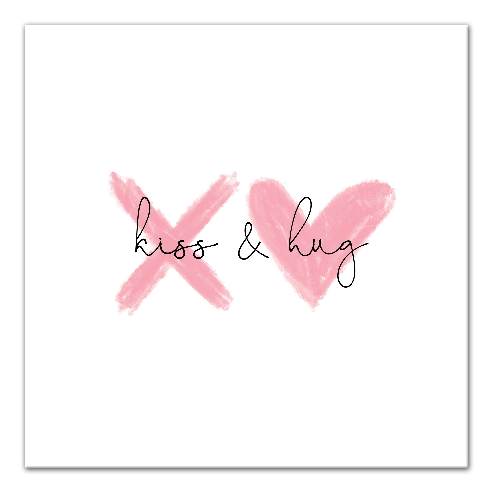 Kiss & Hug Wall Art