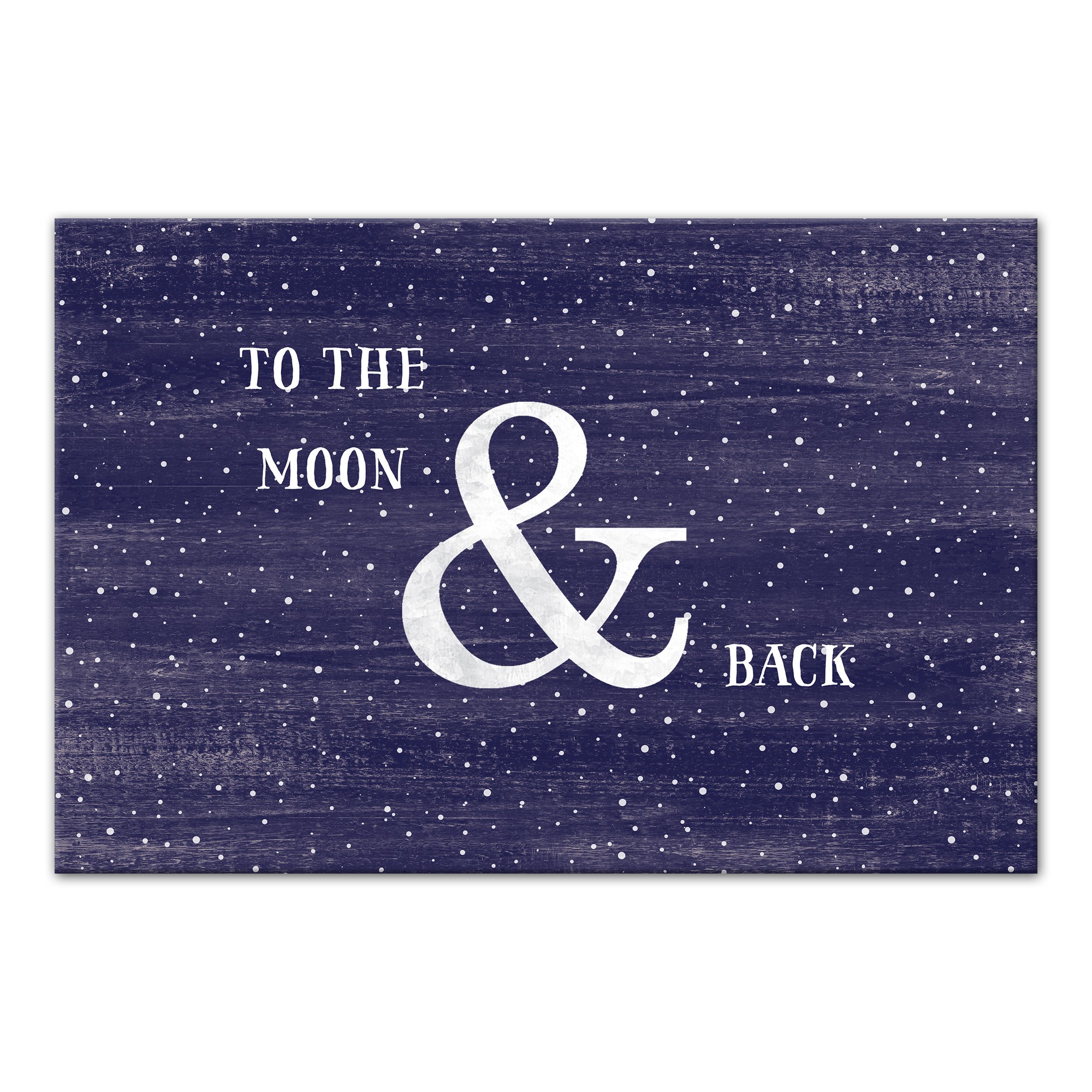 To The Moon & Back Wall Art