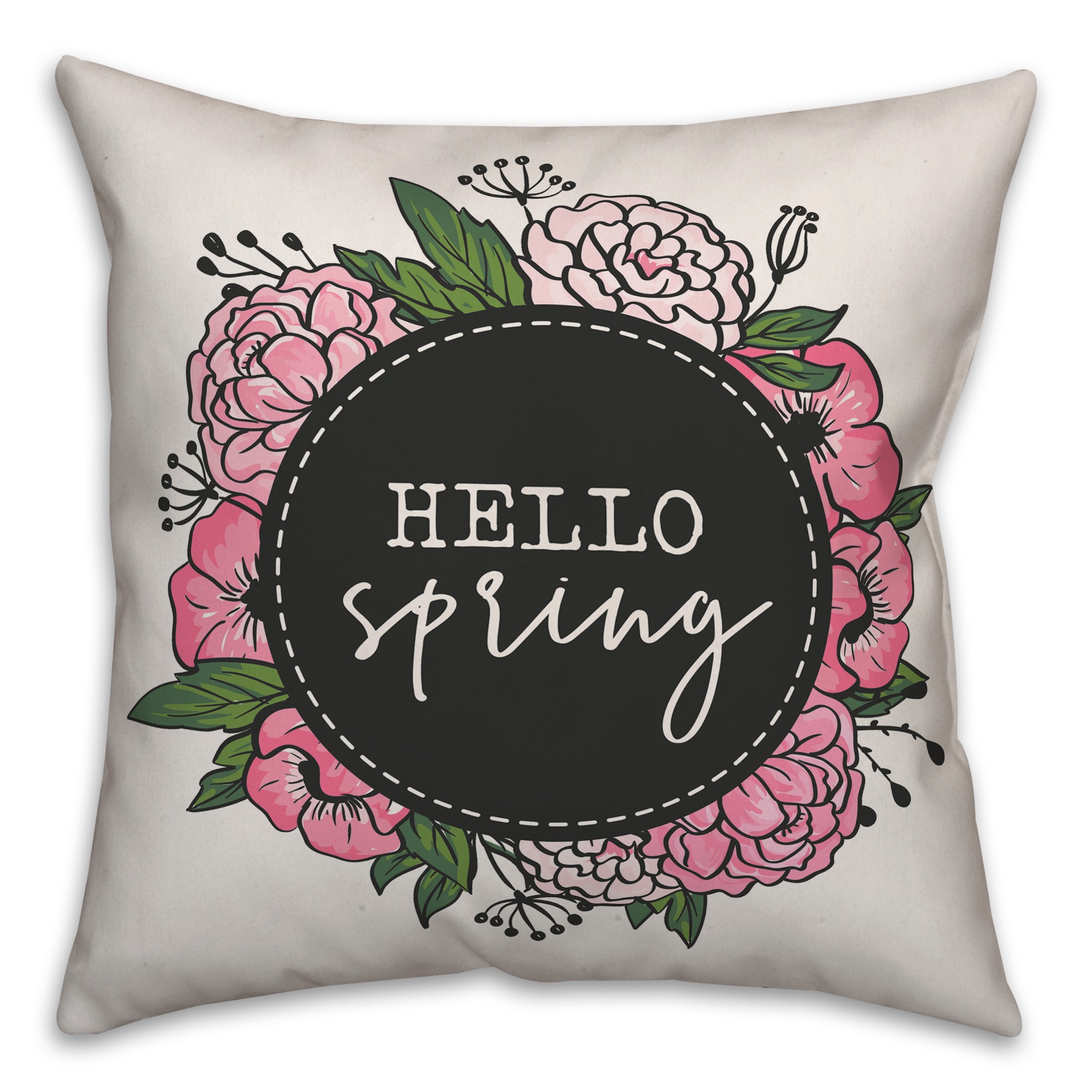Hello Spring Pillow