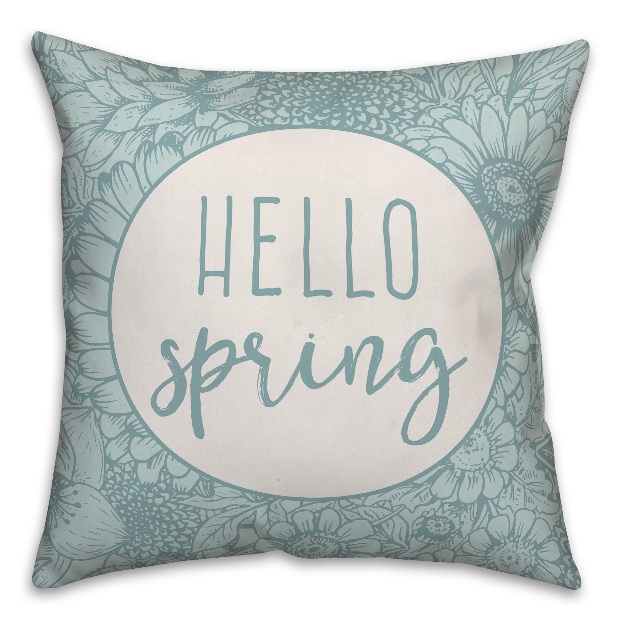 Hello Spring Pillow