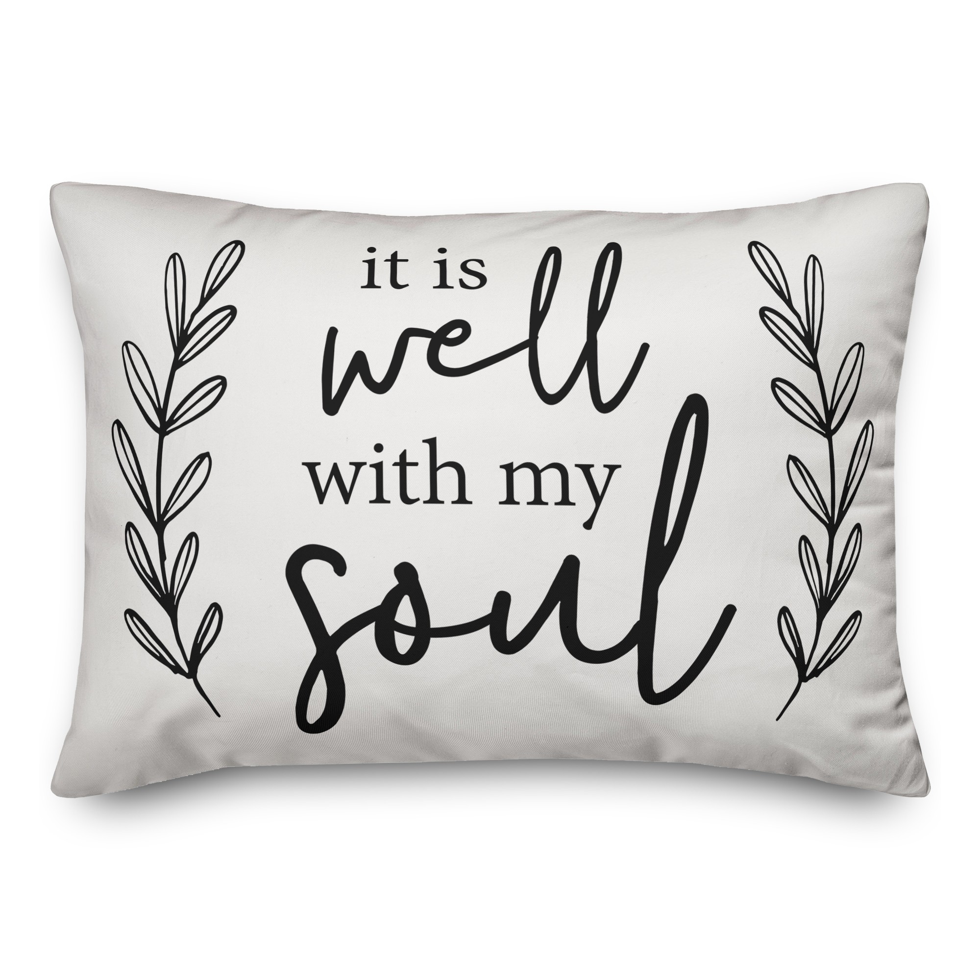 It is Well with my Soul 14x20 Spun Poly Pillow