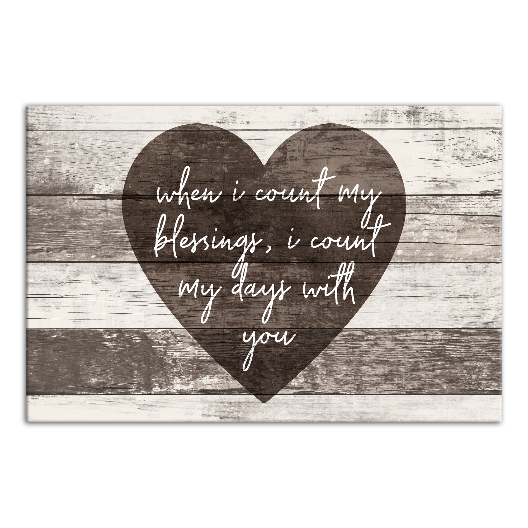 My days with you 16x24 Canvas Wall Art