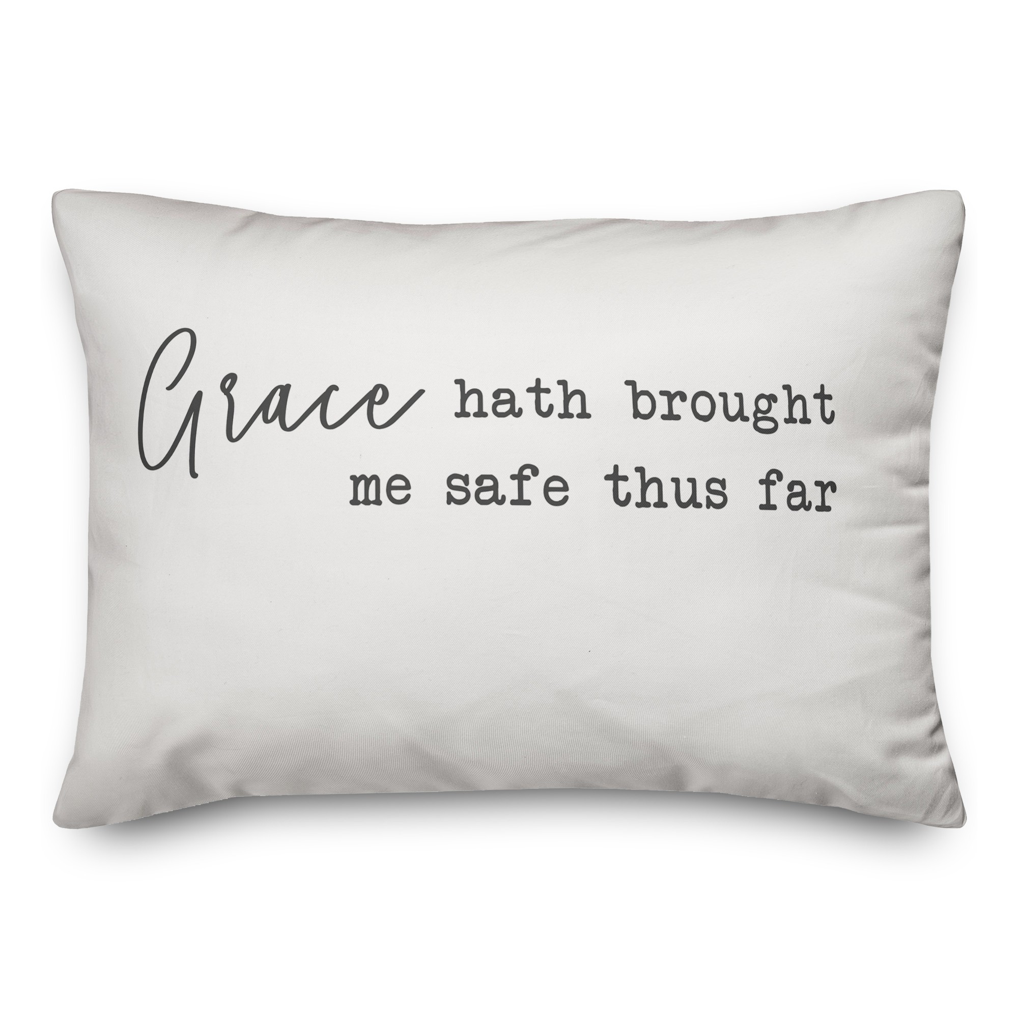 Grace will lead me home 14x20 Spun Poly Pillow