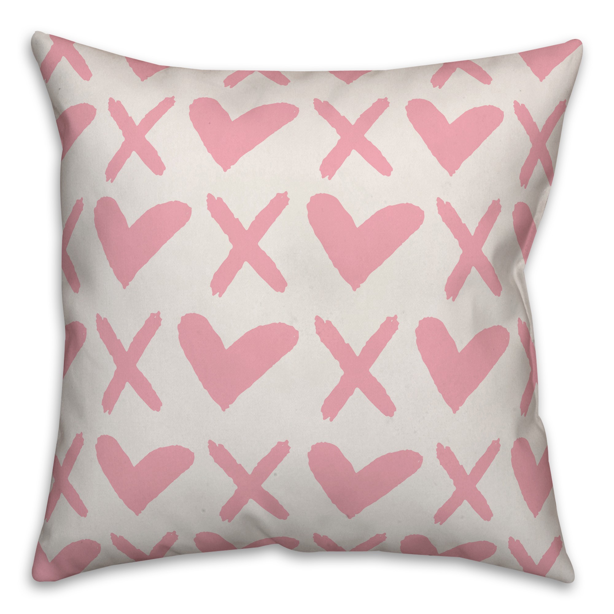 XO Pink Pillow
