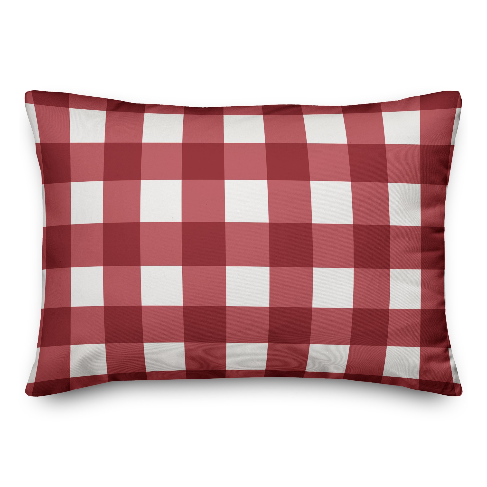 Red Buffalo Check 14x20 Spun Poly Pillow