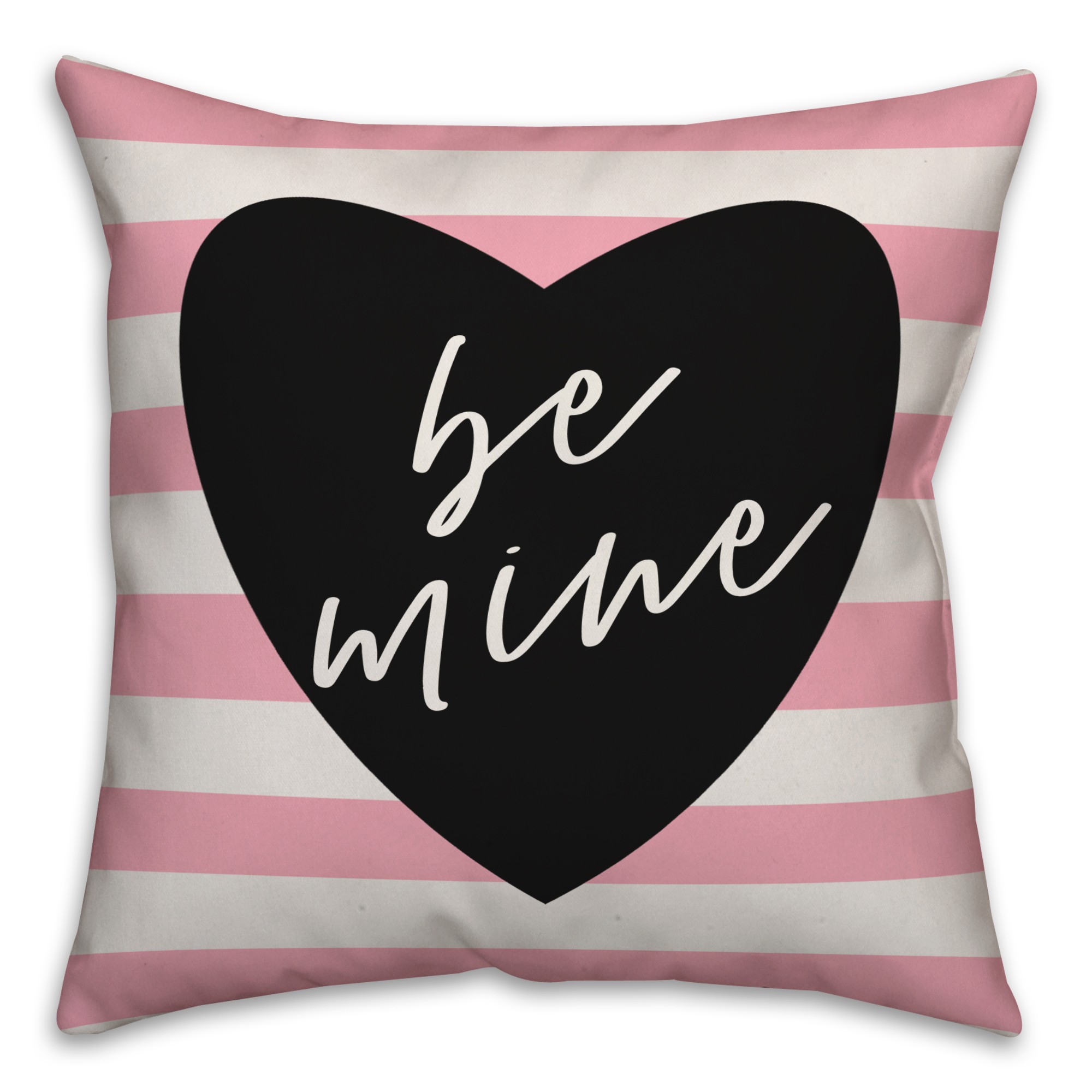 Be Mine Stripe Pillow