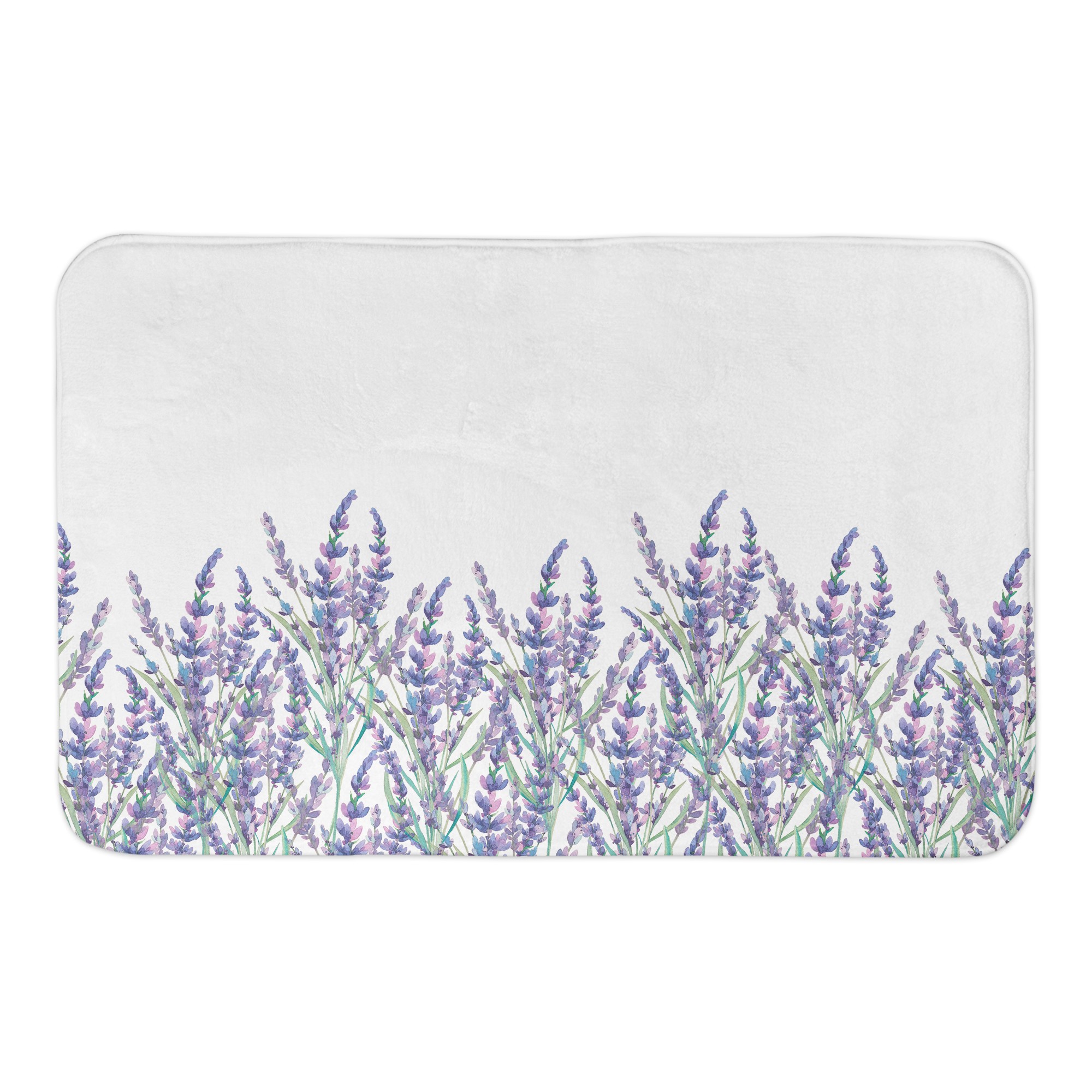 Lavendar Field 34x21 Bath Mat