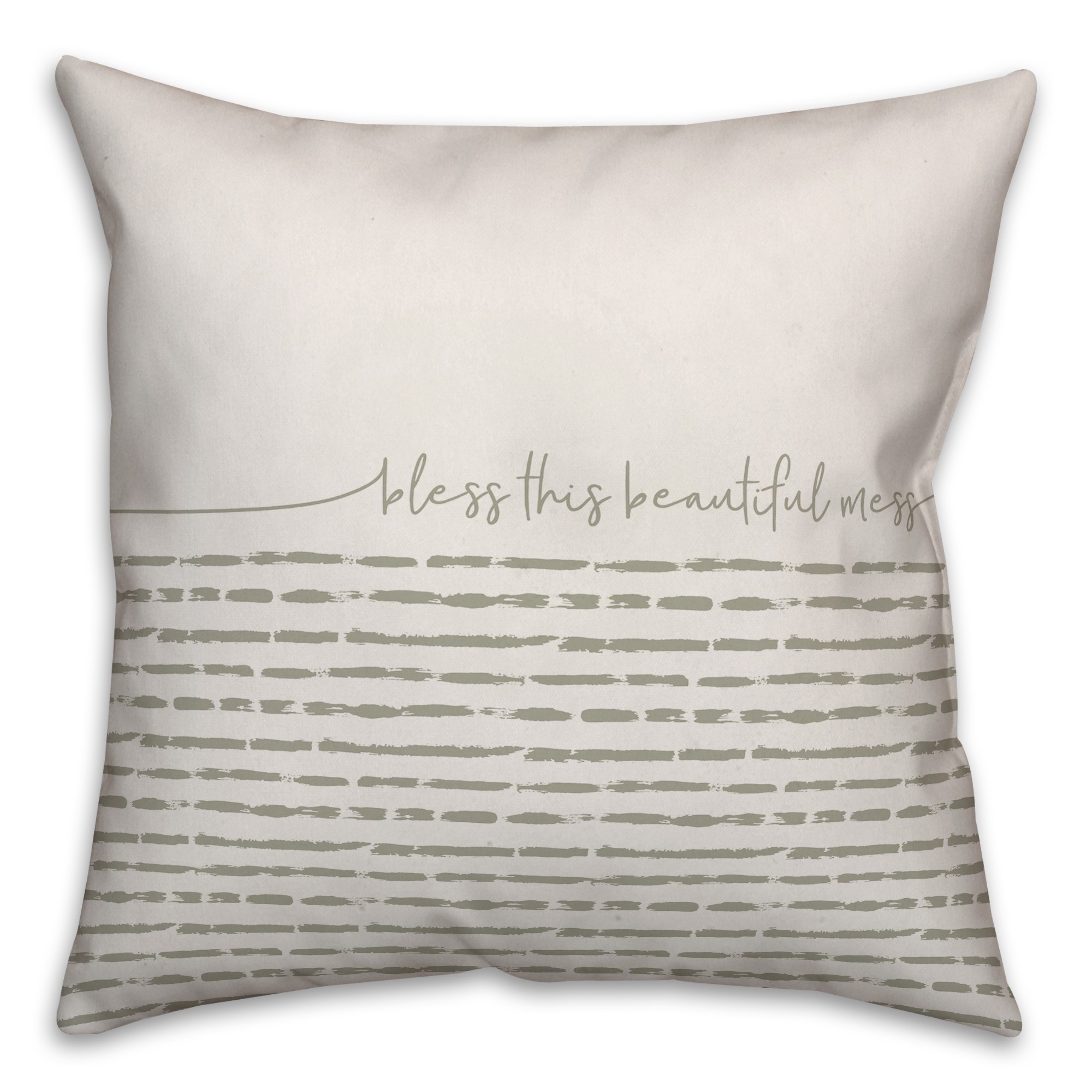 Bless this Beautiful Mess Pillow
