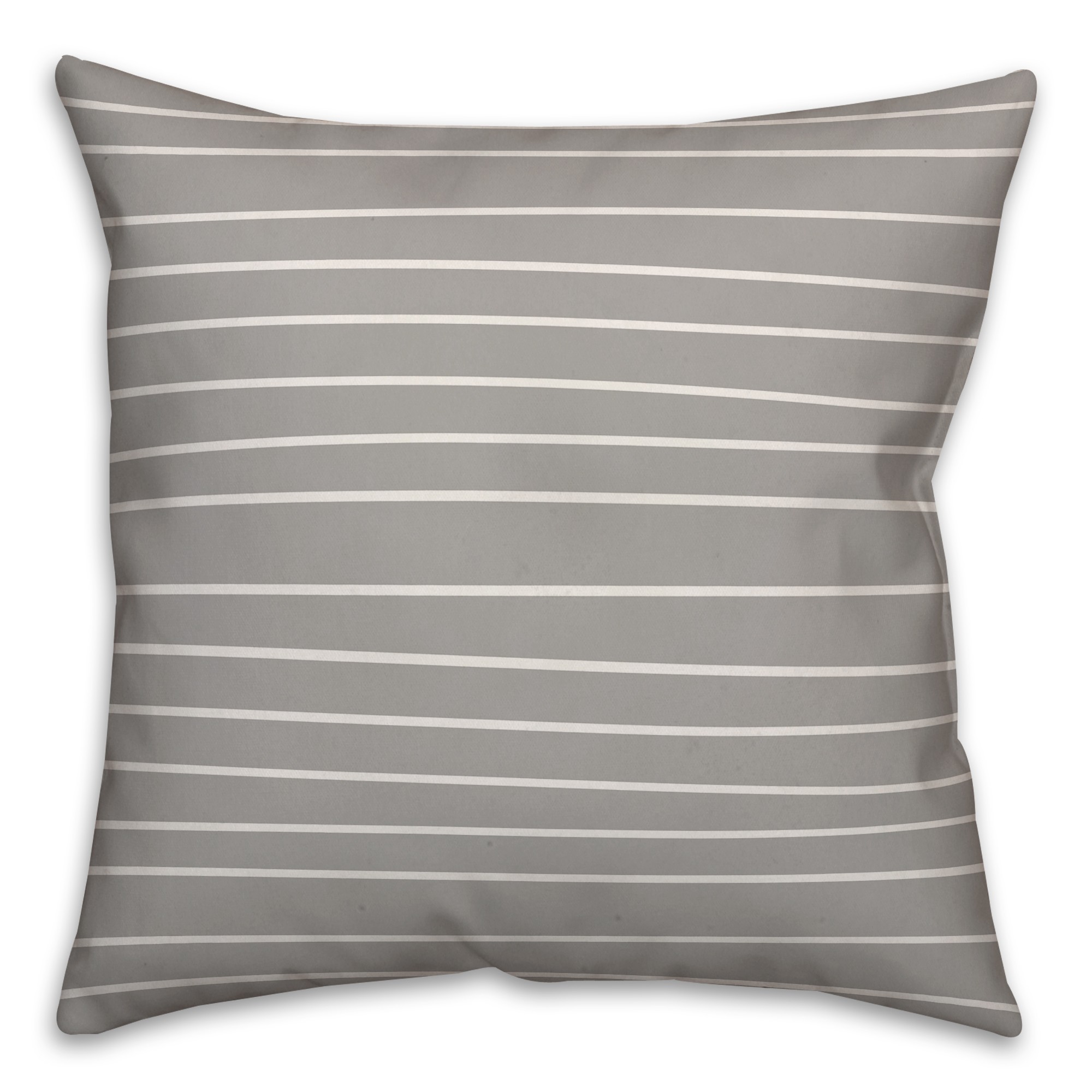 Hand Drawn Stripes Pillow