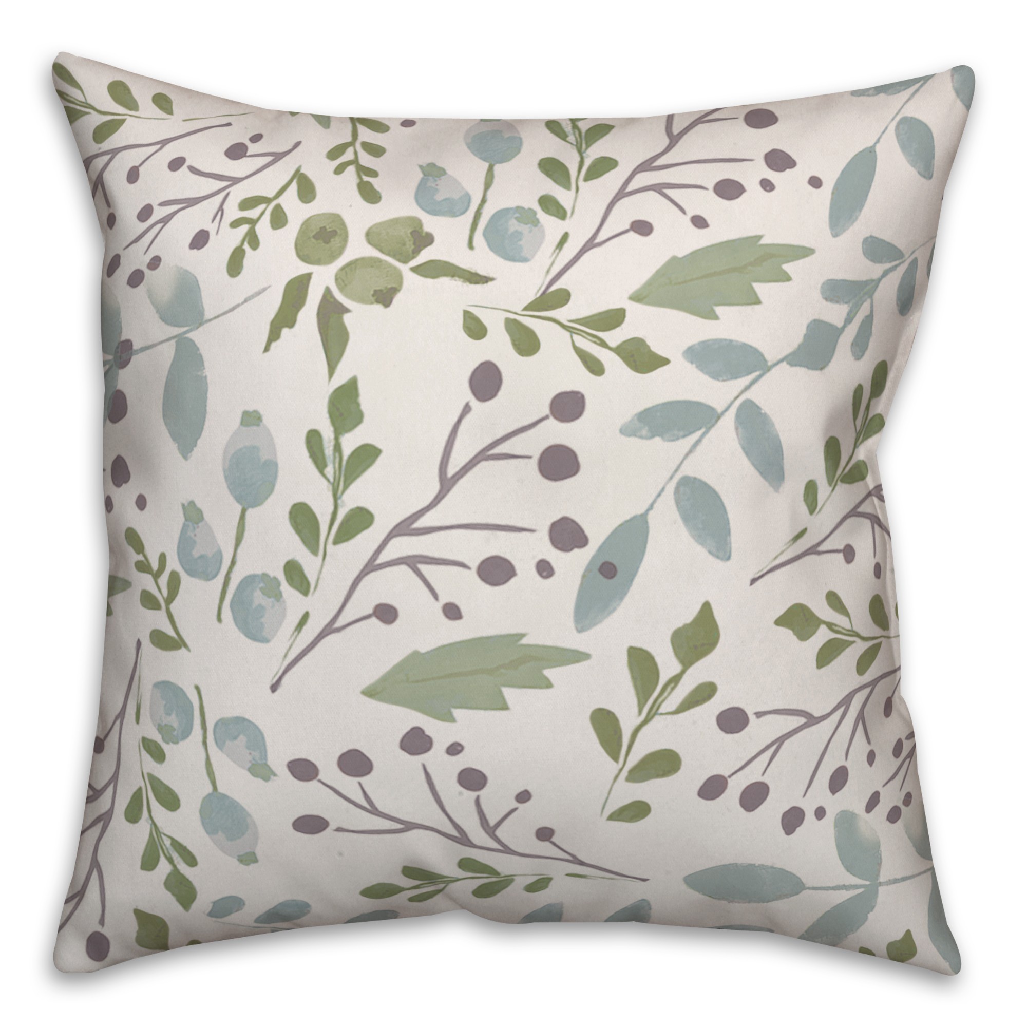 Simple Cool Botanicals Pillow