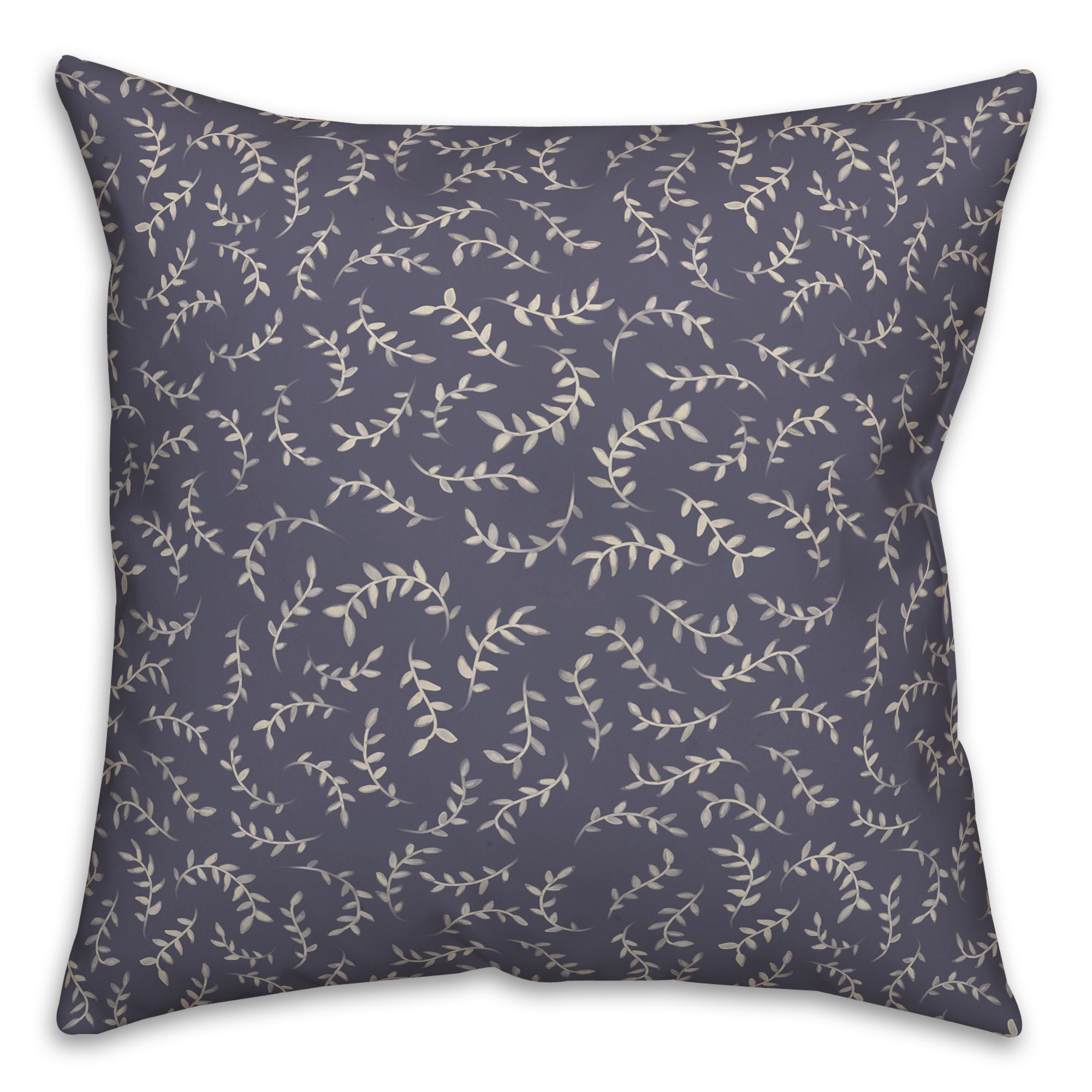 Soft Vines Pattern Pillow
