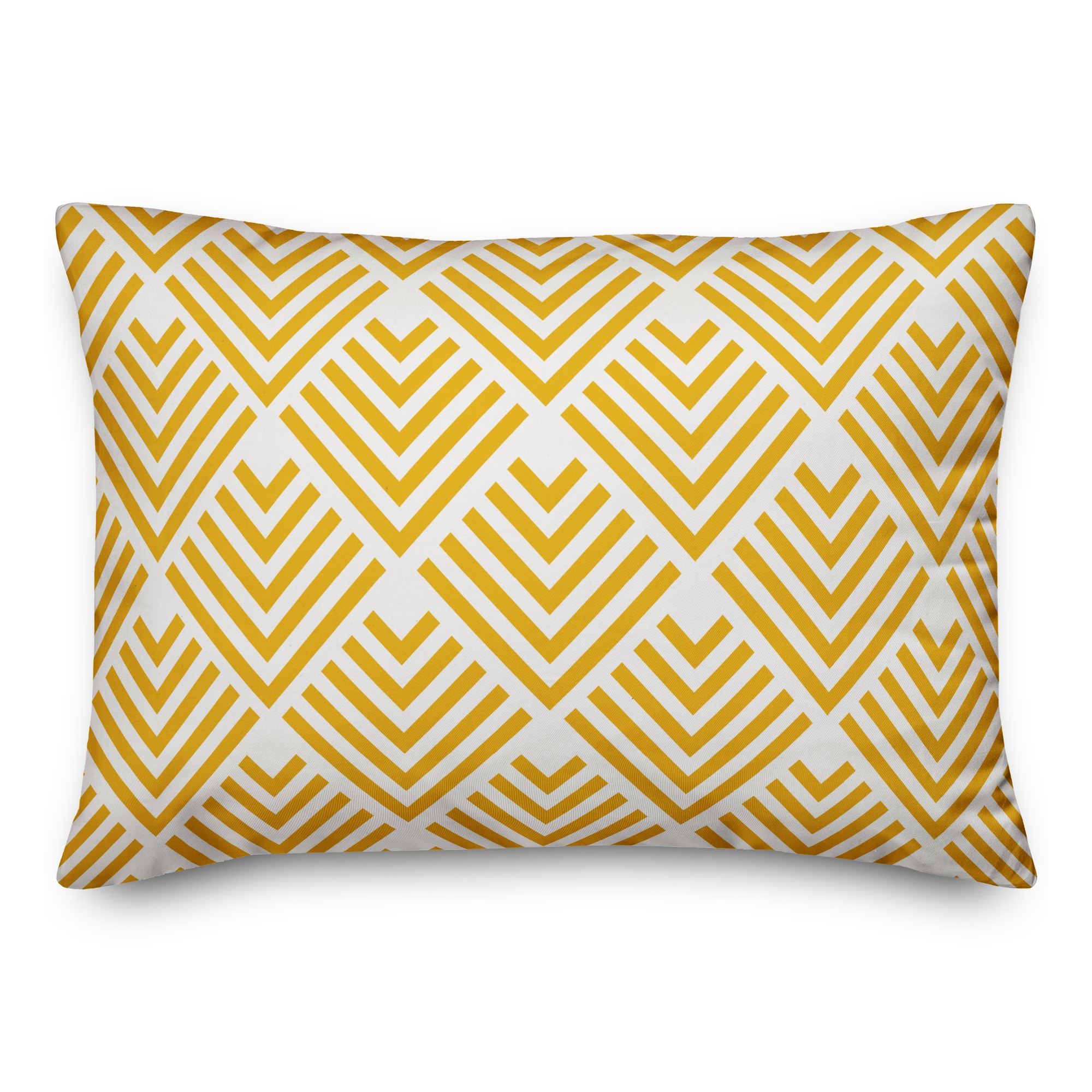 Geometric Arrow Pillow