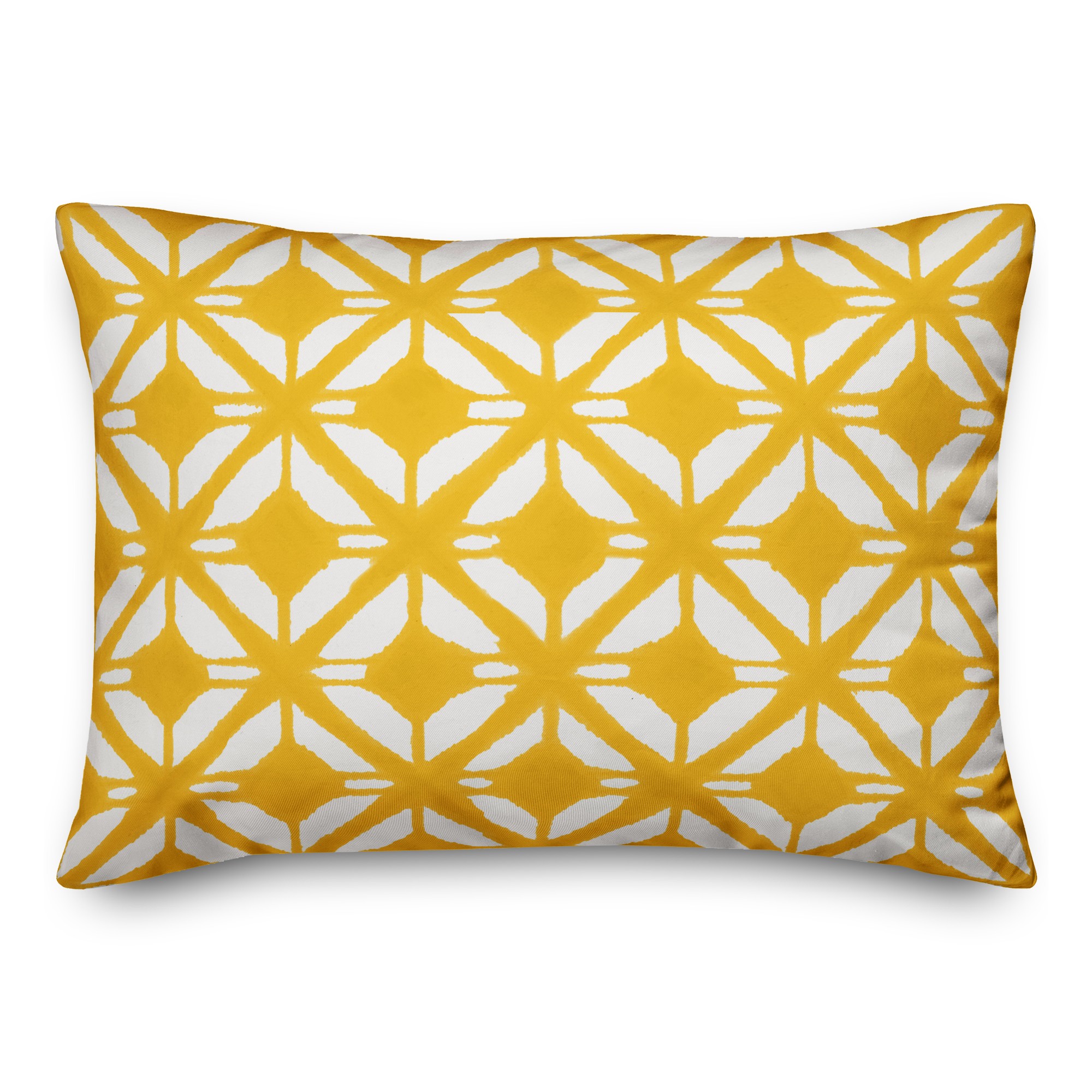 Watercolor Diamond Pillow