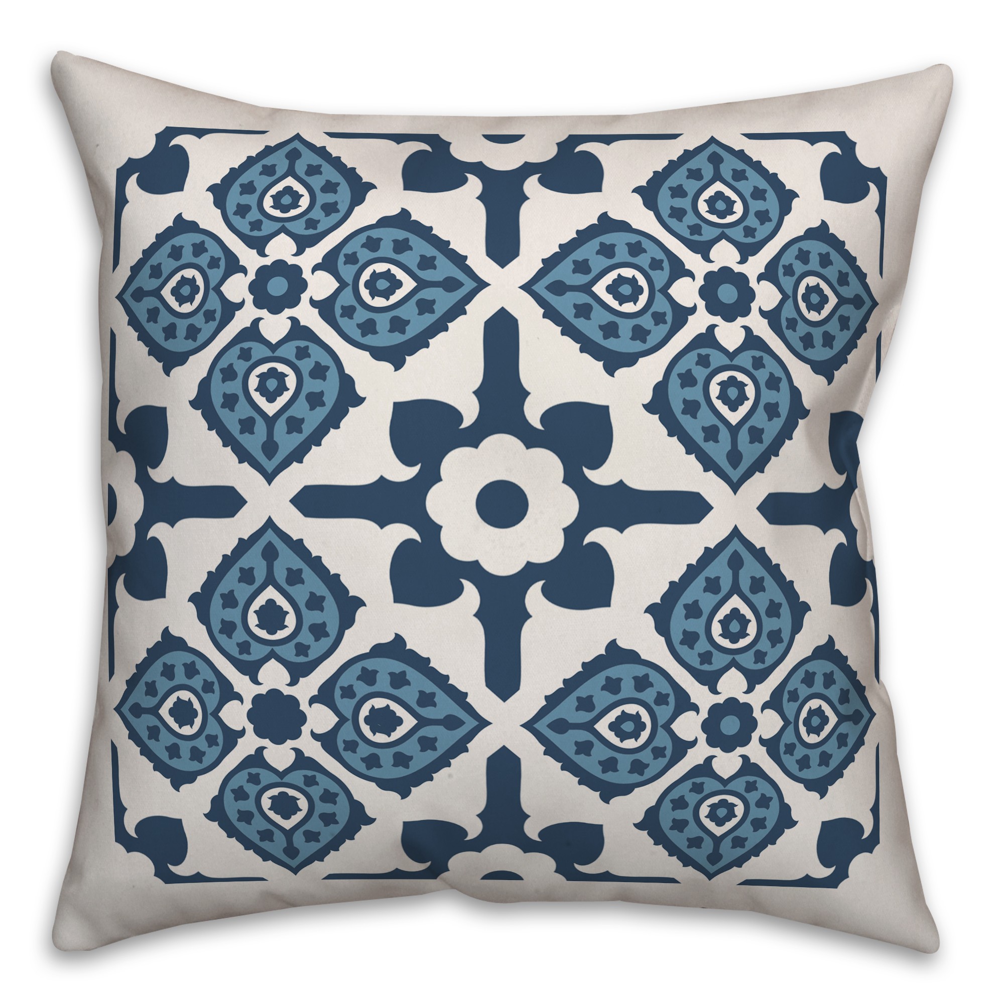Graphic Tile Pillow