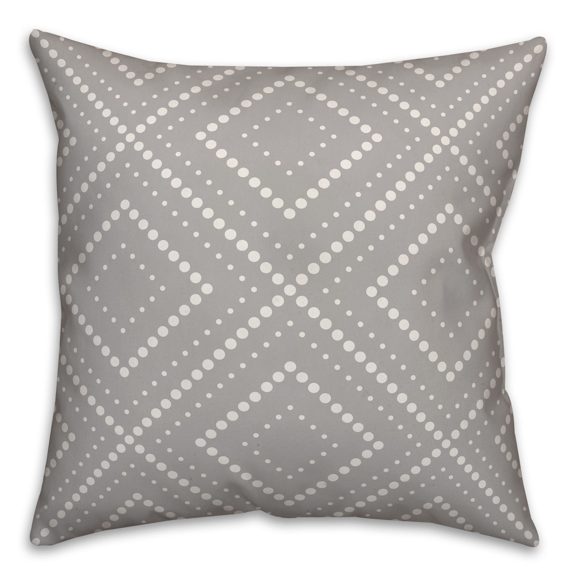 Dotted Diamond Pillow
