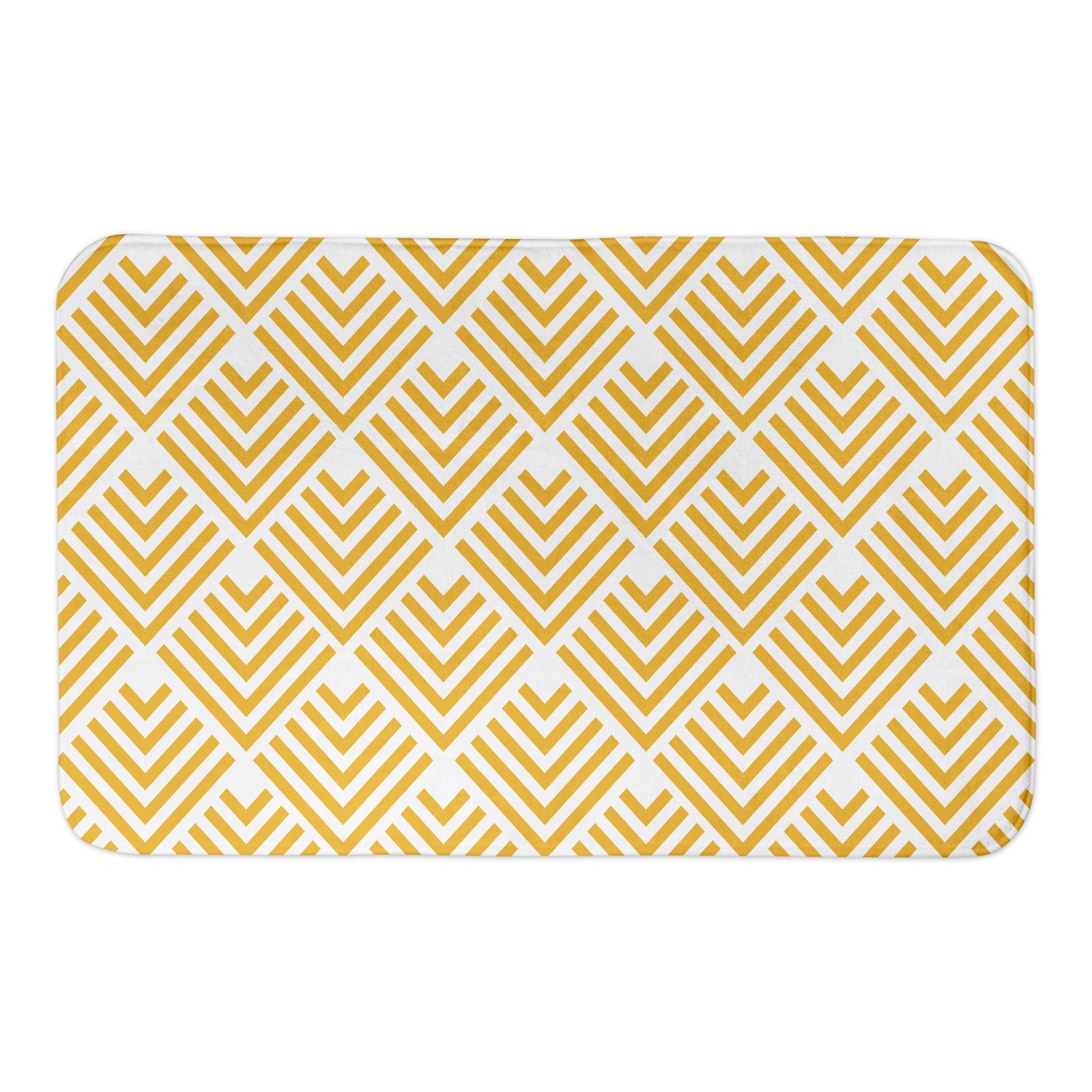 Geo Arrows Bath Mat