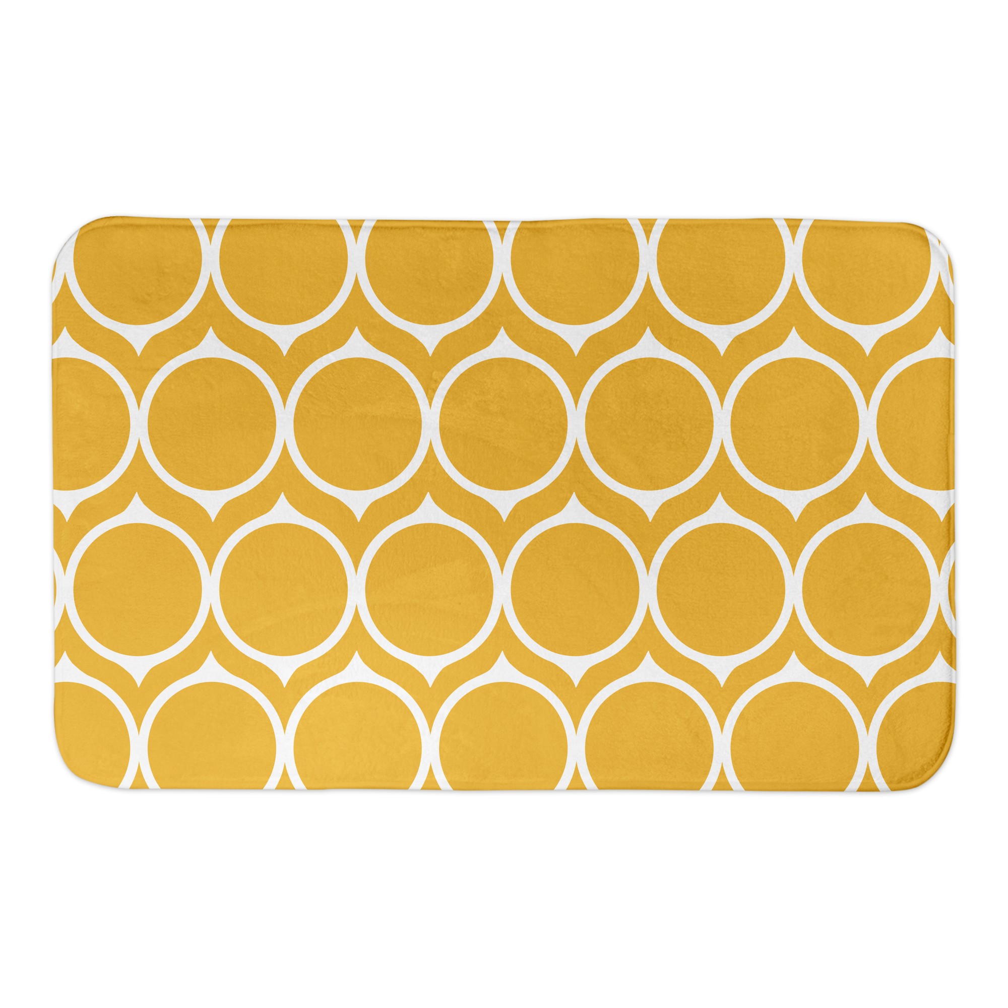 Mid Mod Circles Bath Mat