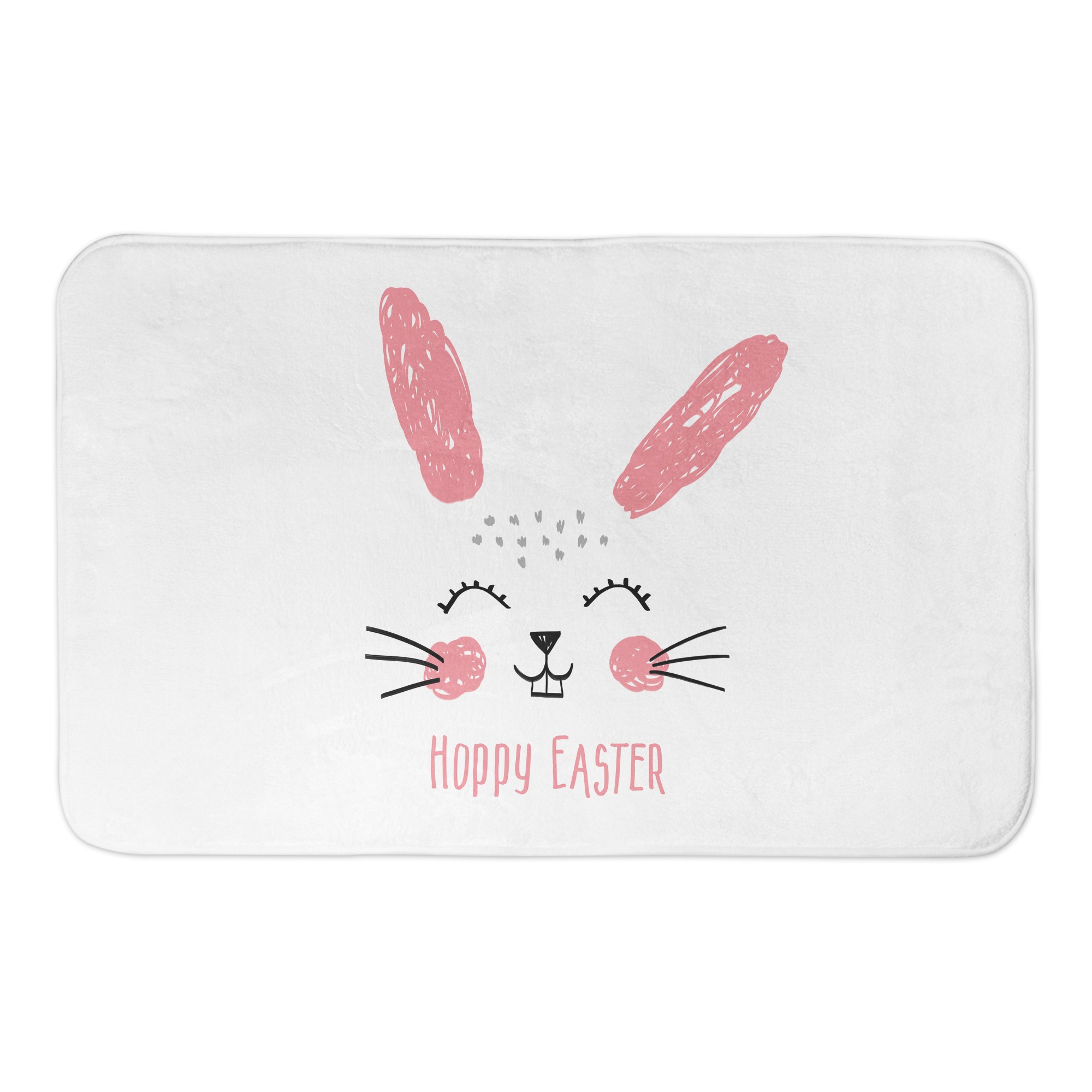 Cute Bunny 34x21 Bath Mat